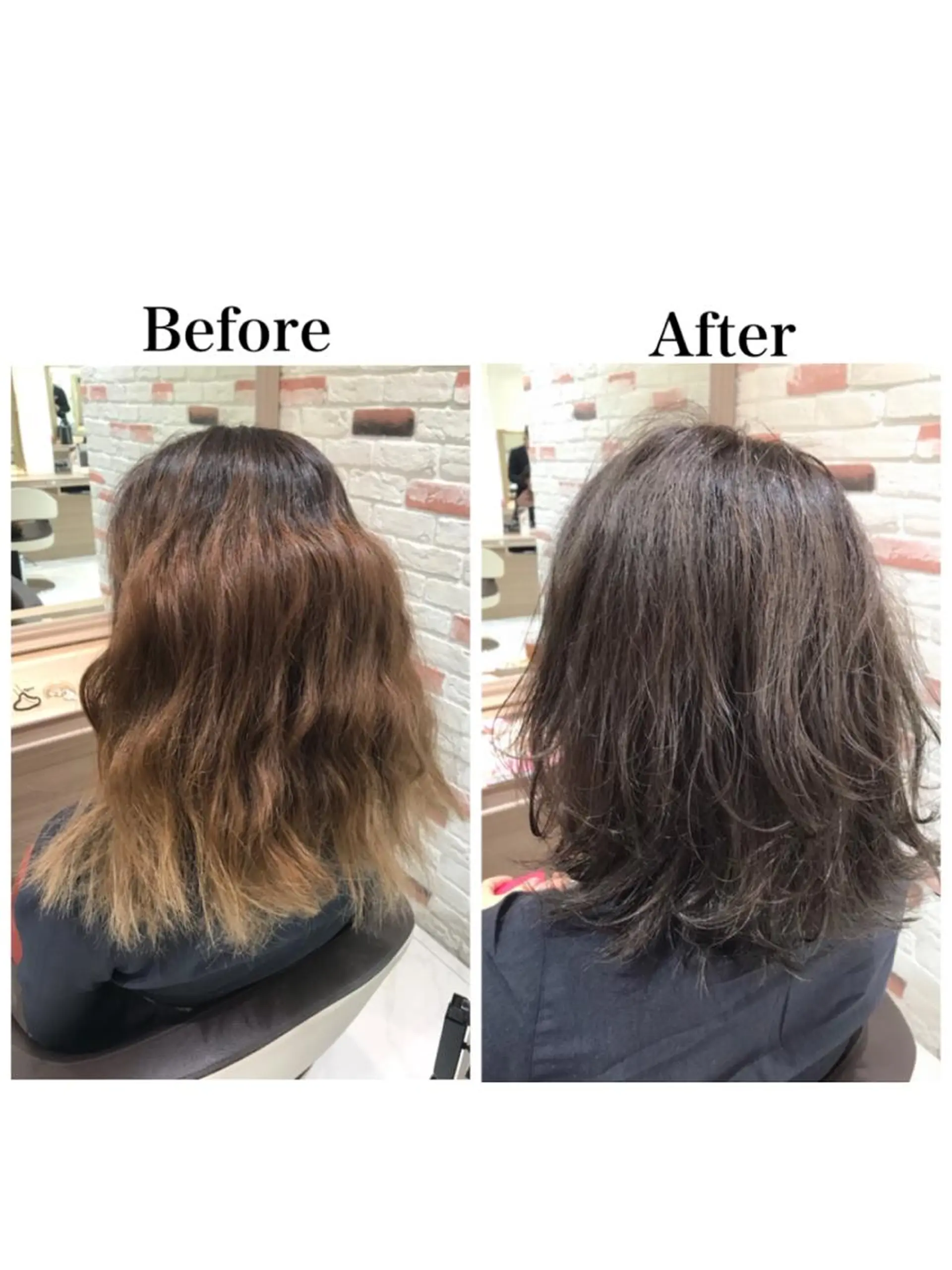 ミディアム レイヤーカット 新宿 木下拓哉のヘアスタイル