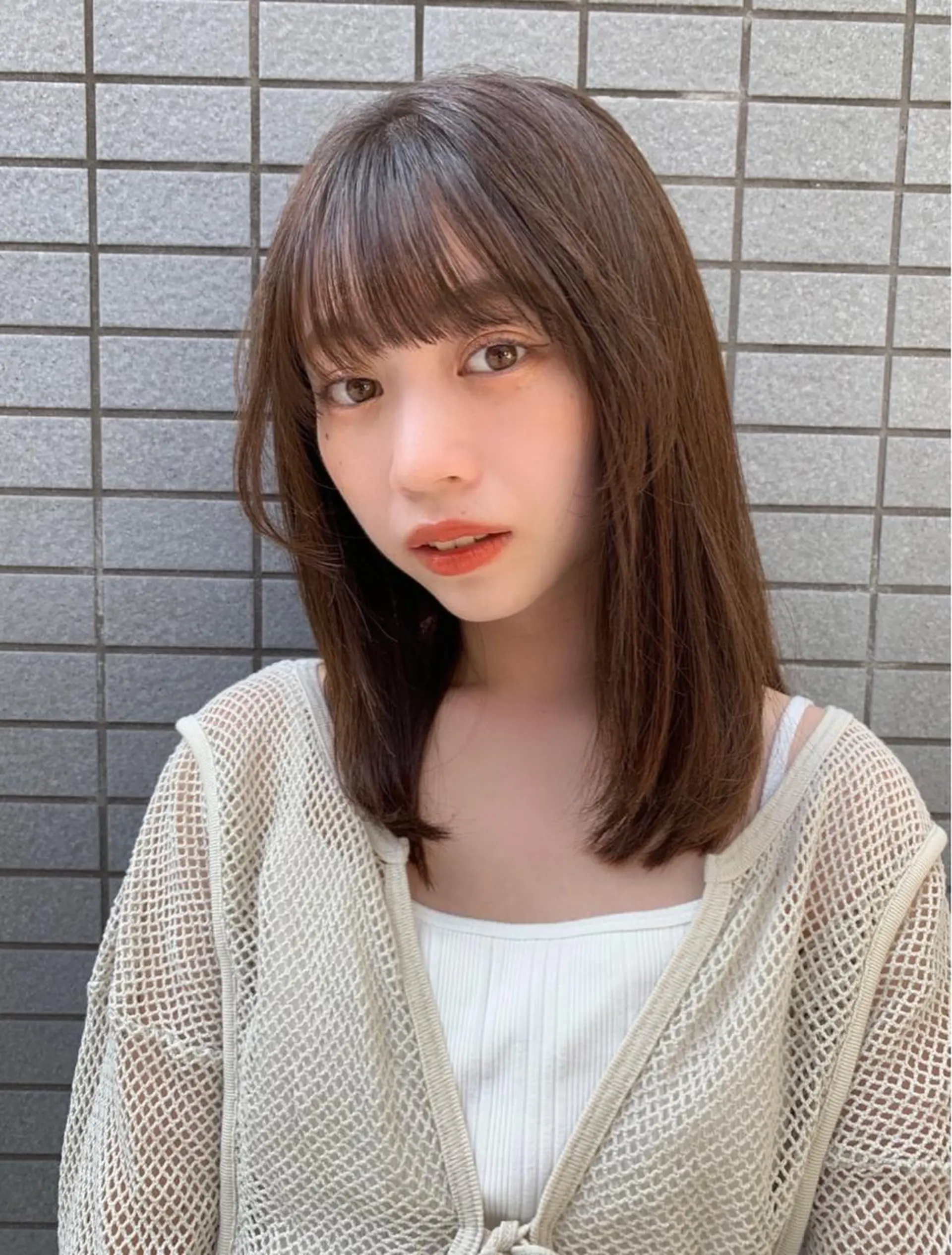 ロング カラー レイヤーカット KANA/ボブ/ インナーカラー/艶髪のヘアスタイル