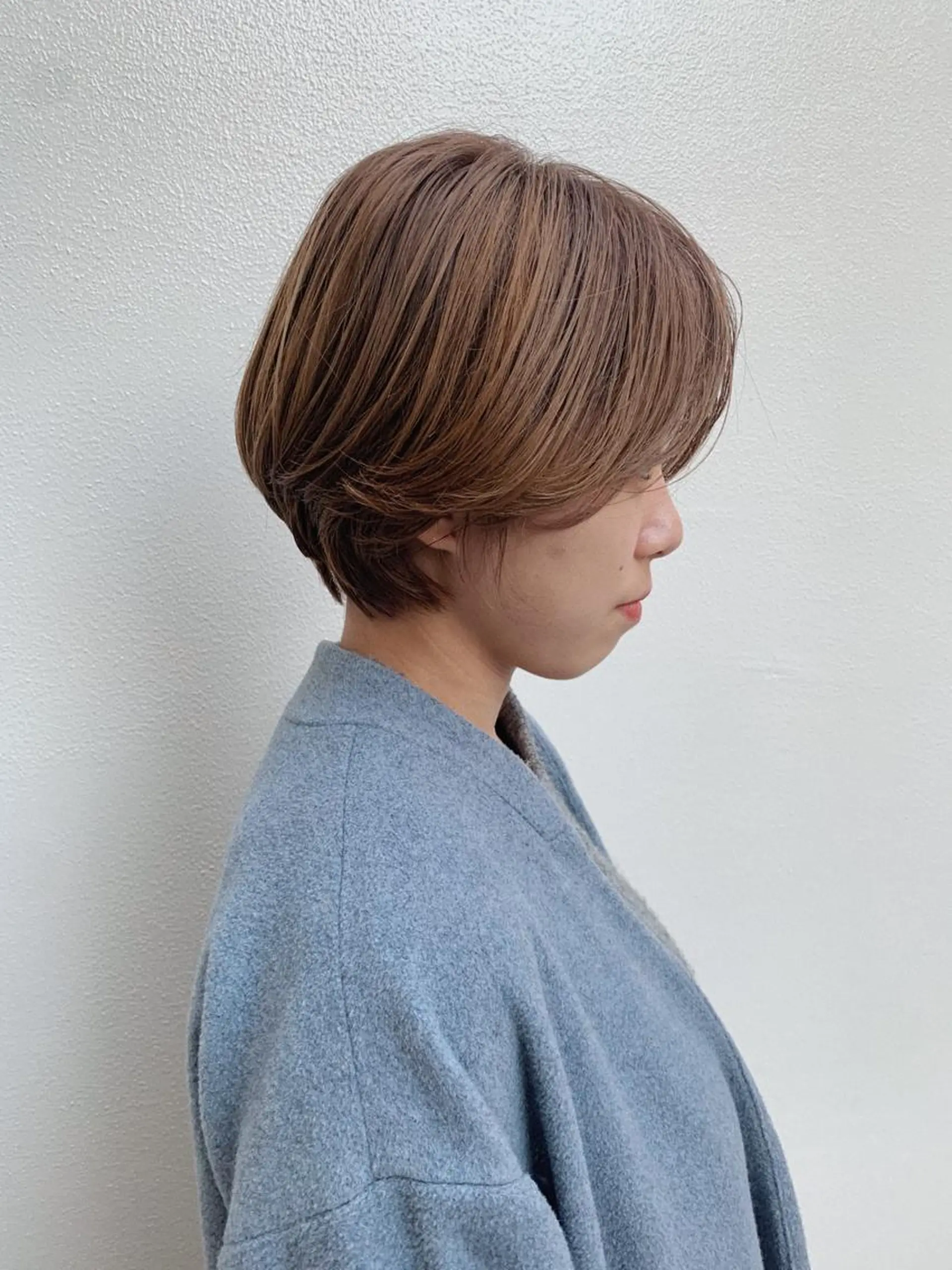 ショート 丹羽大喜 縮毛矯正/美髪矯正のヘアスタイル