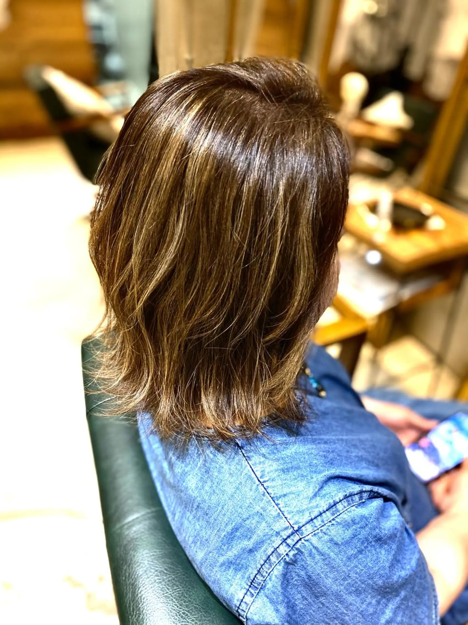 ミディアム glowm店長 加藤翔太のヘアスタイル