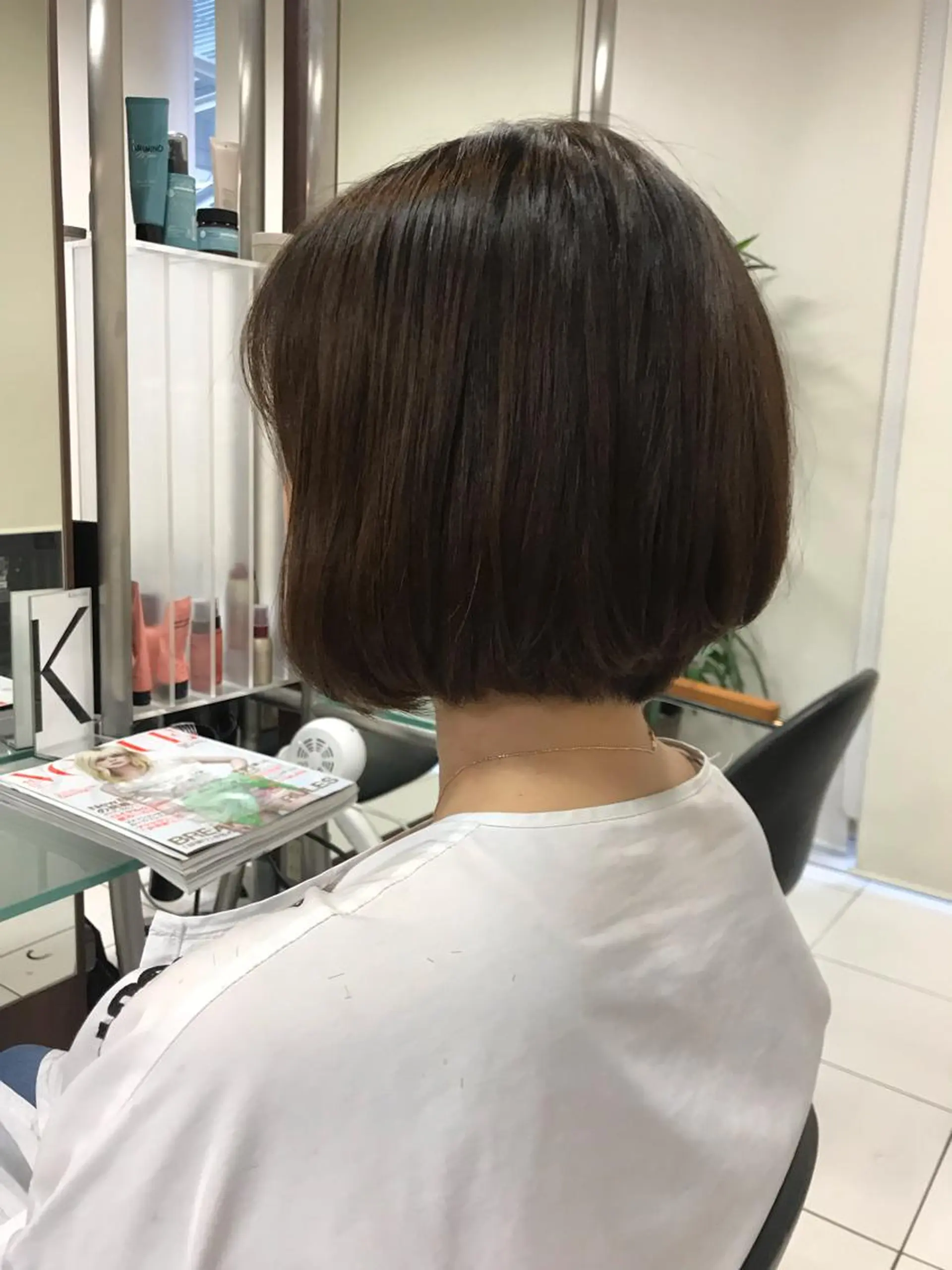 ショート 大石 さやかのヘアスタイル
