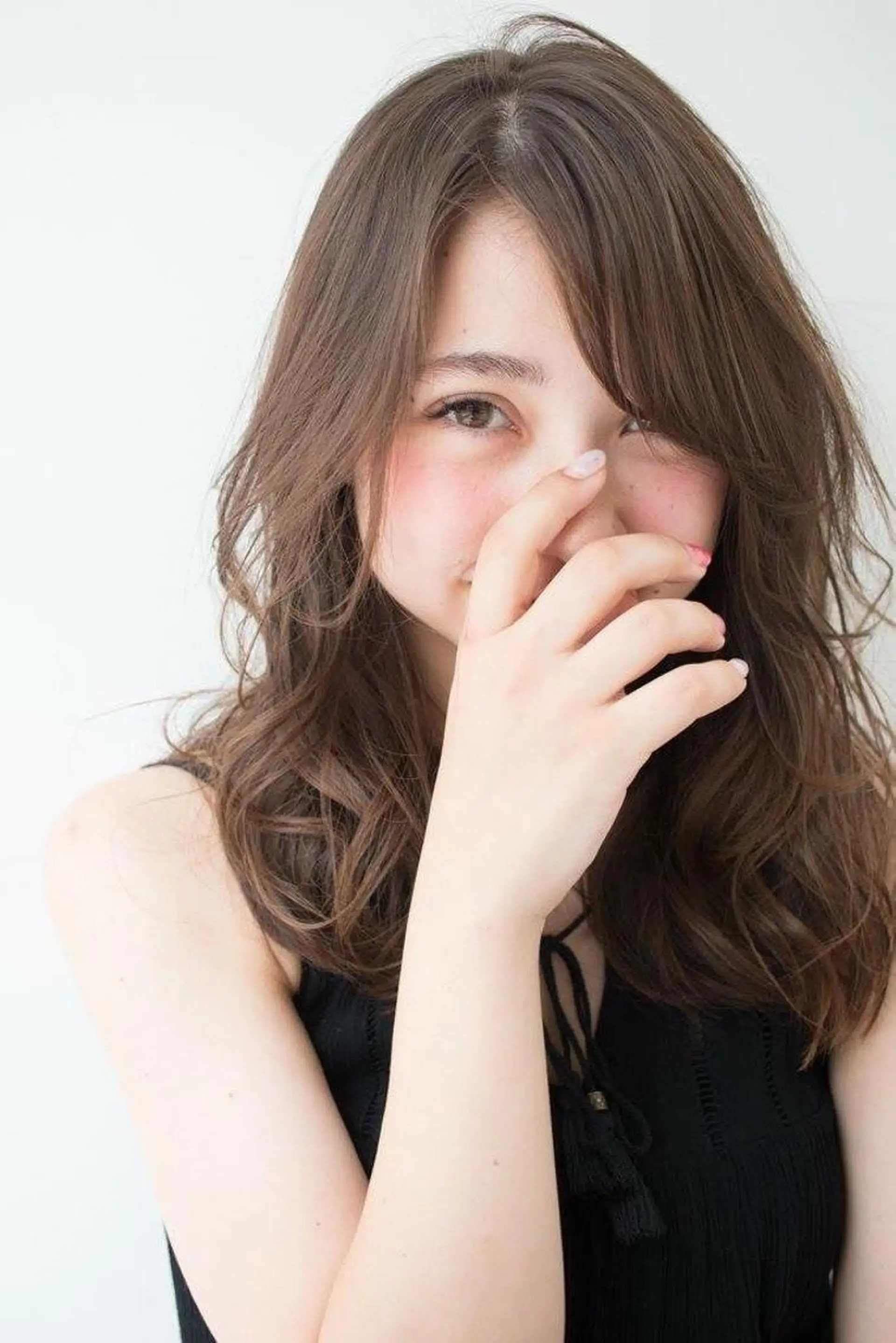 ロング カラー 内藤 達也のヘアスタイル