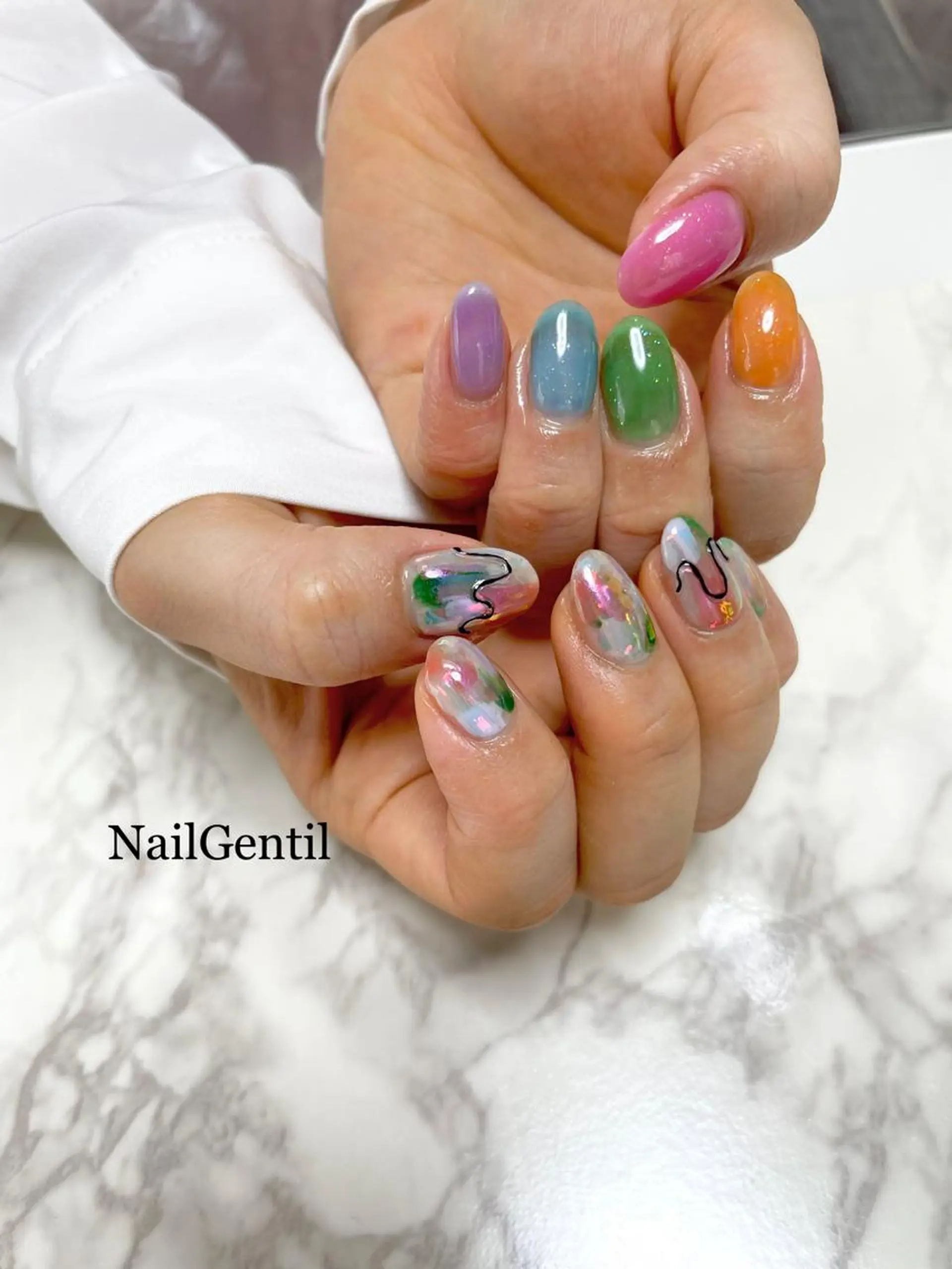 ネイル NailGentil ジャンティのネイルデザイン