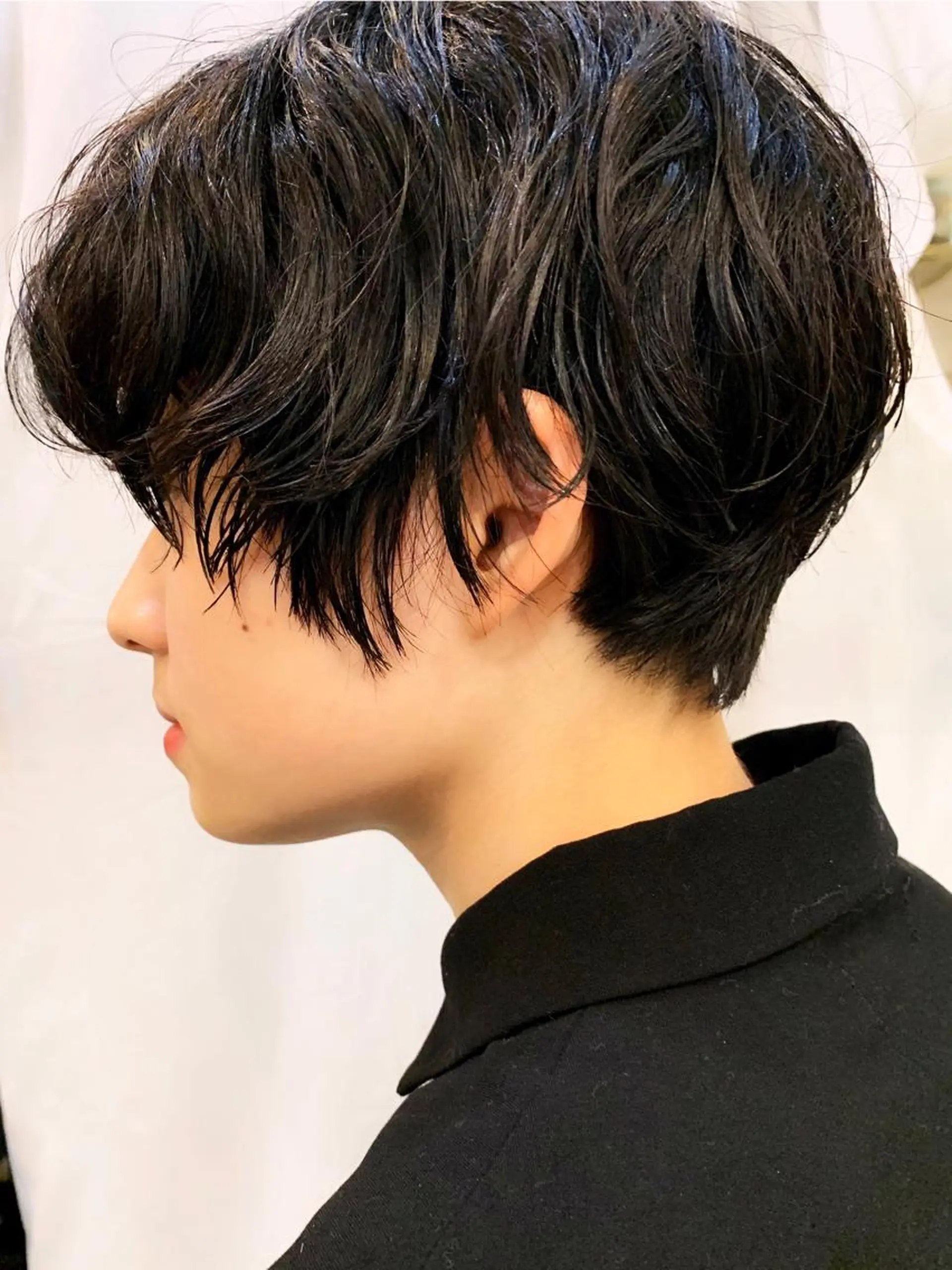 ショート パーマ ショートボブ ボブ ショートヘア tension 【テンション】のヘアスタイル