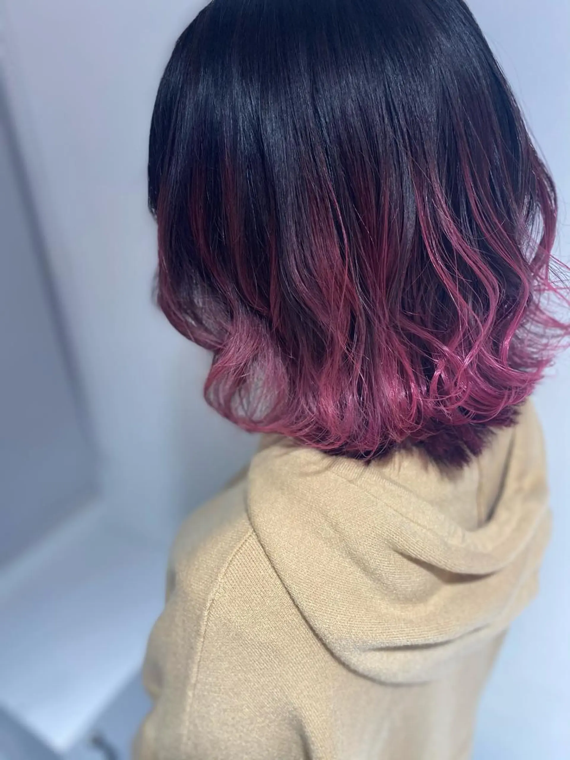 ミディアム ヘアカラー 小谷野 真優のヘアスタイル