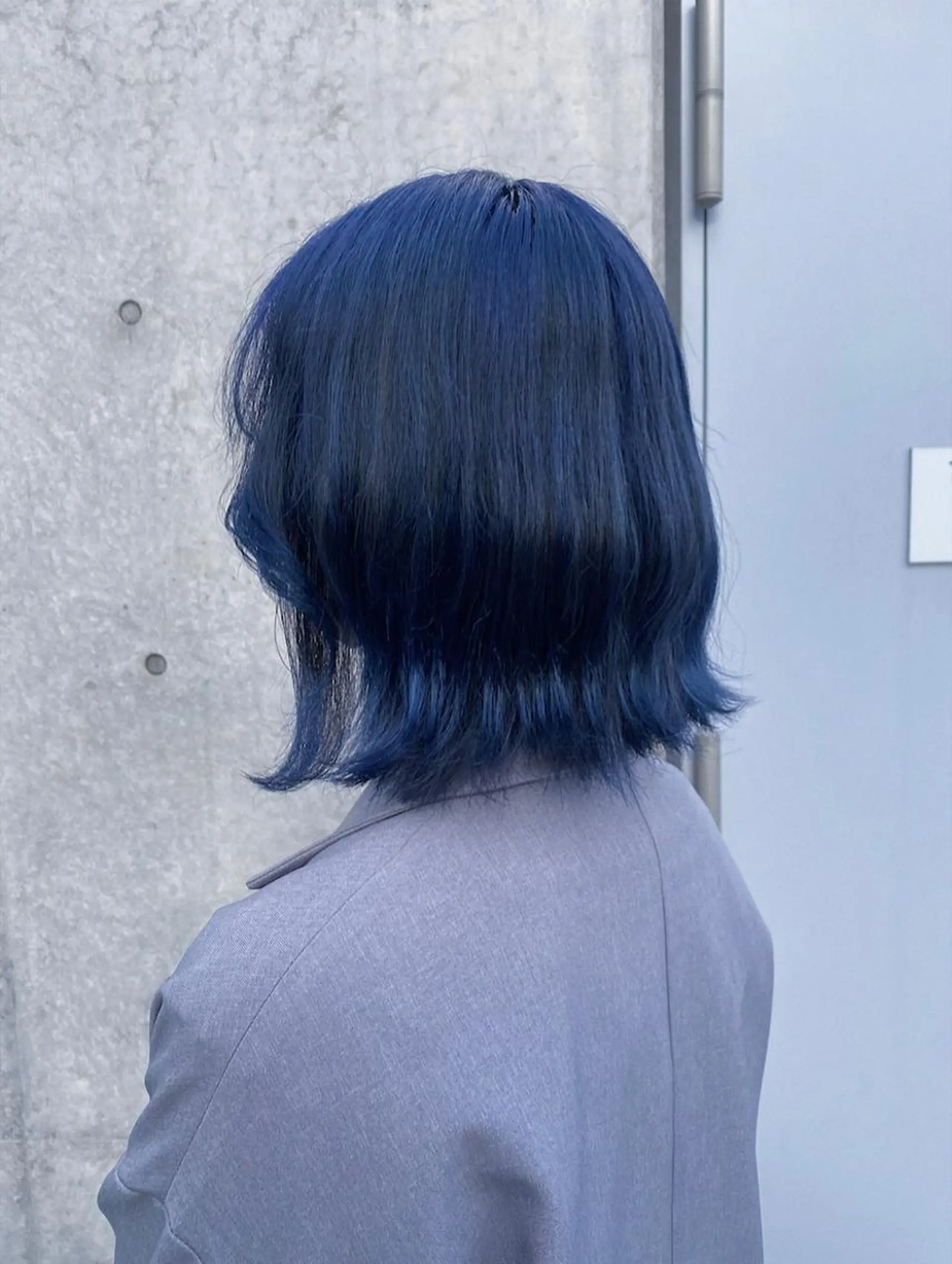 ミディアム カラー ヘアアレンジ ヘアカラー トリートメント 韓国レイヤーカット/ 儚げカラーチナツのヘアスタイル