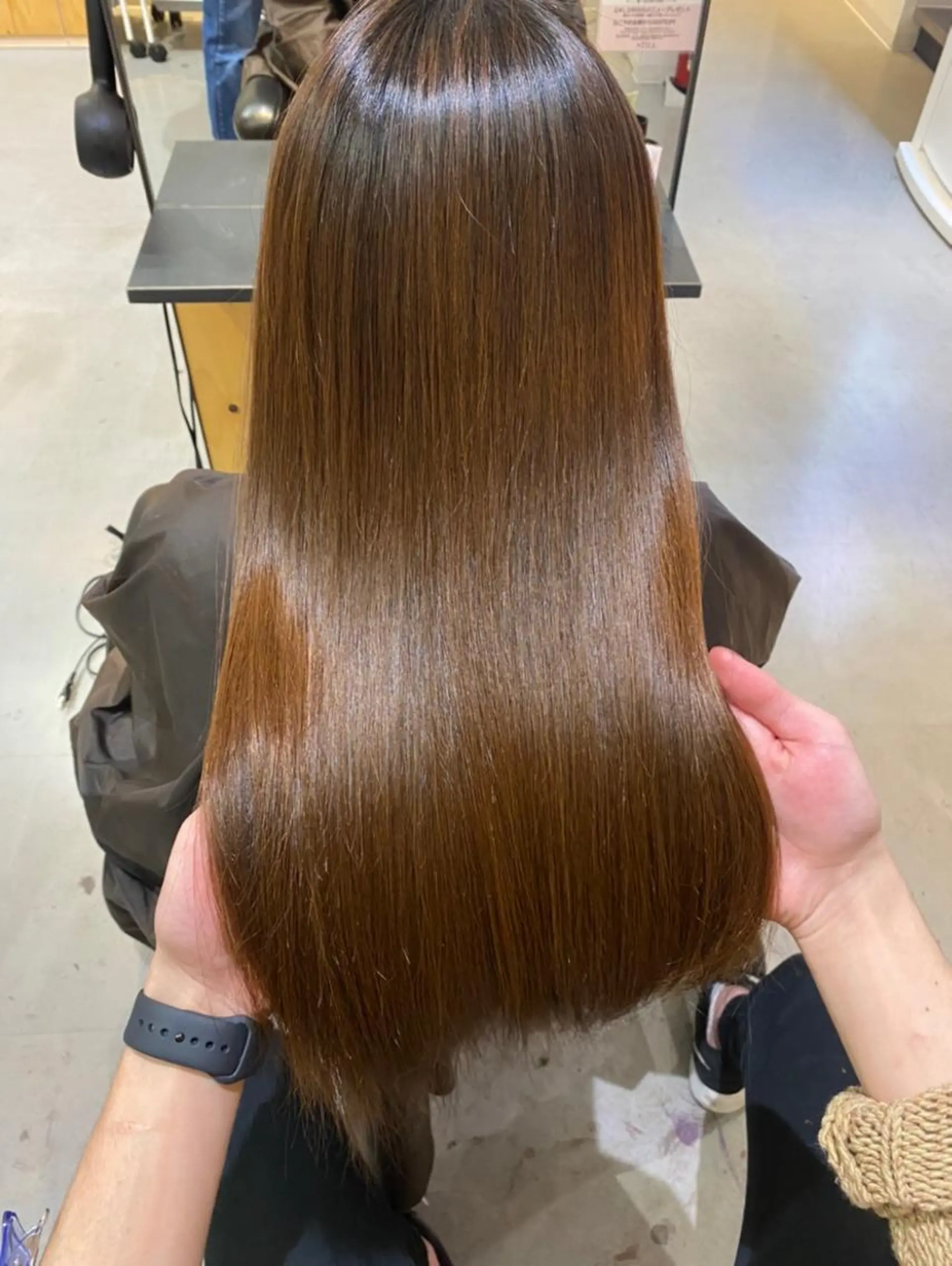 縮毛矯正 韓国ヘア/艶髪🎀 宮川みほのヘアスタイル