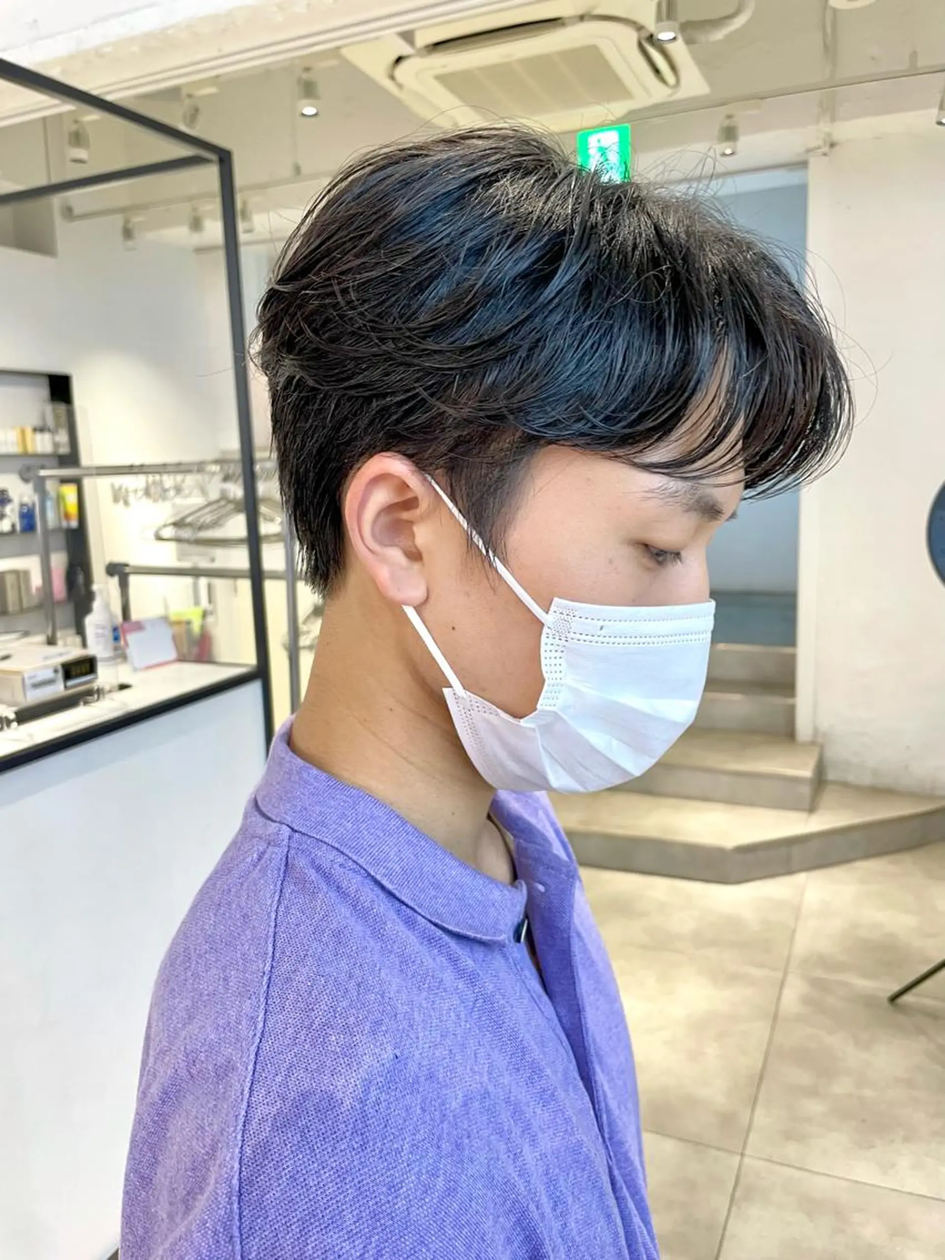 ショート パーマ メンズ 🇰🇷カルマパーマ kaito🇰🇷のヘアスタイル