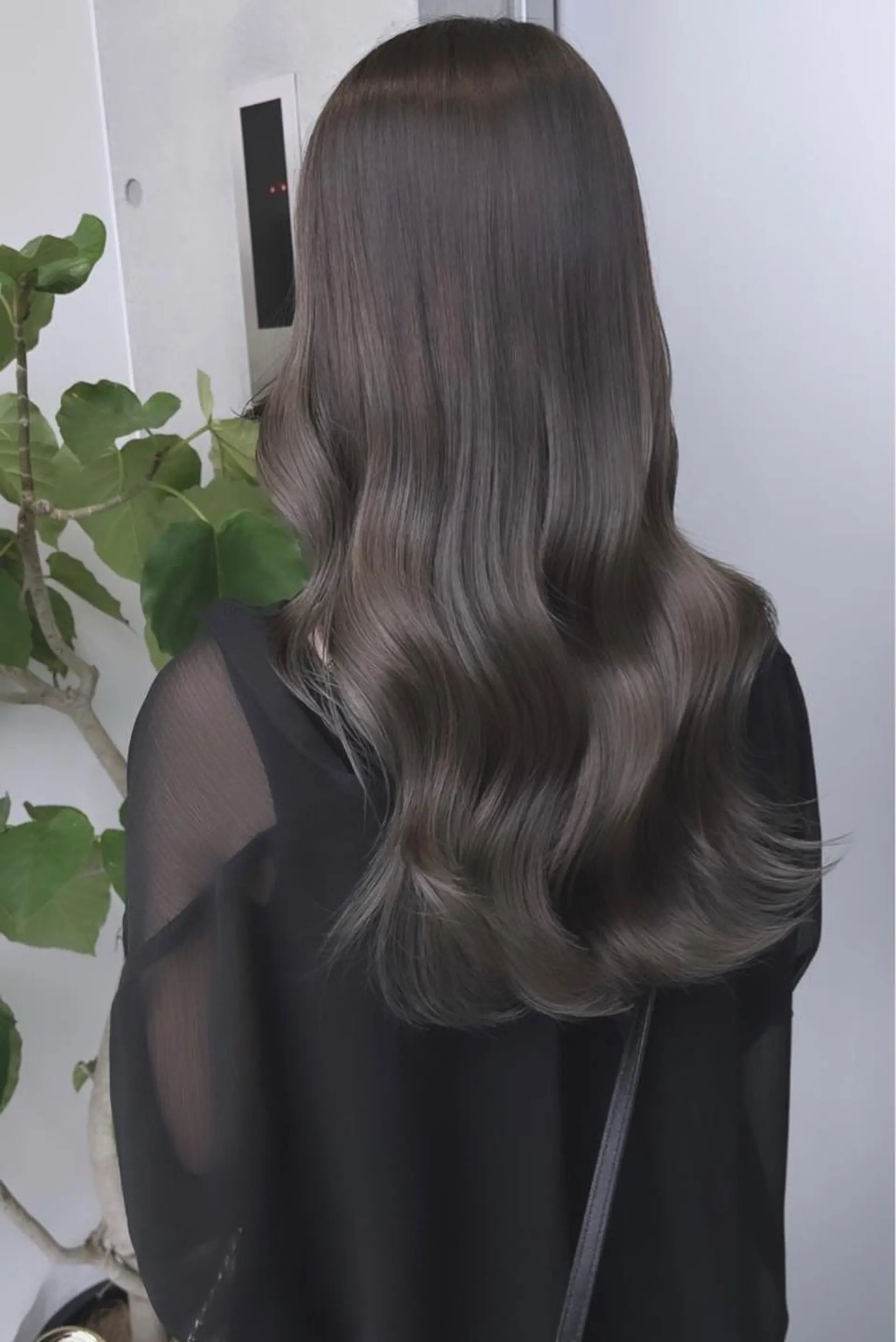 ミディアム カット ヘアカラー トリートメント 🌫️大人韓国ヘア 🌫️naoyaのヘアスタイル