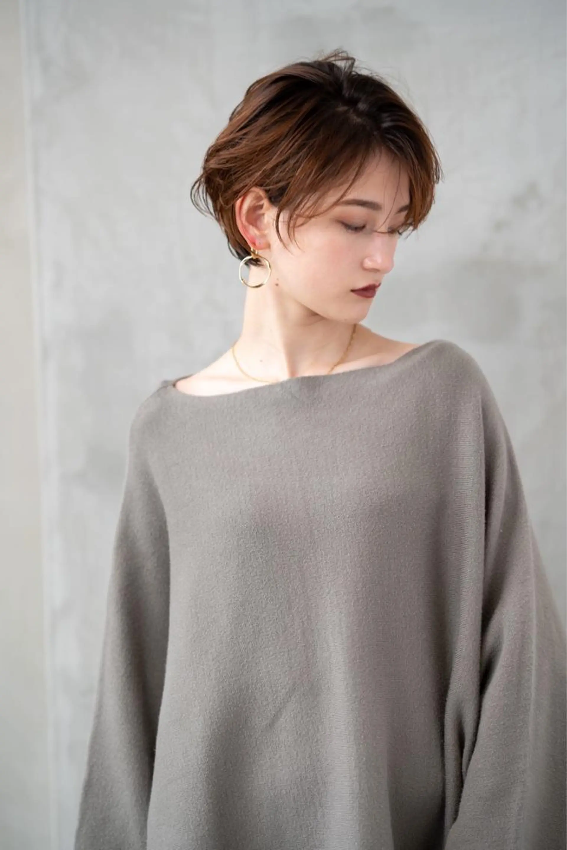 ショート カラー カット ヘアカラー トリートメント 🉐レイヤー/塩見 弘樹🉐渋谷のヘアスタイル