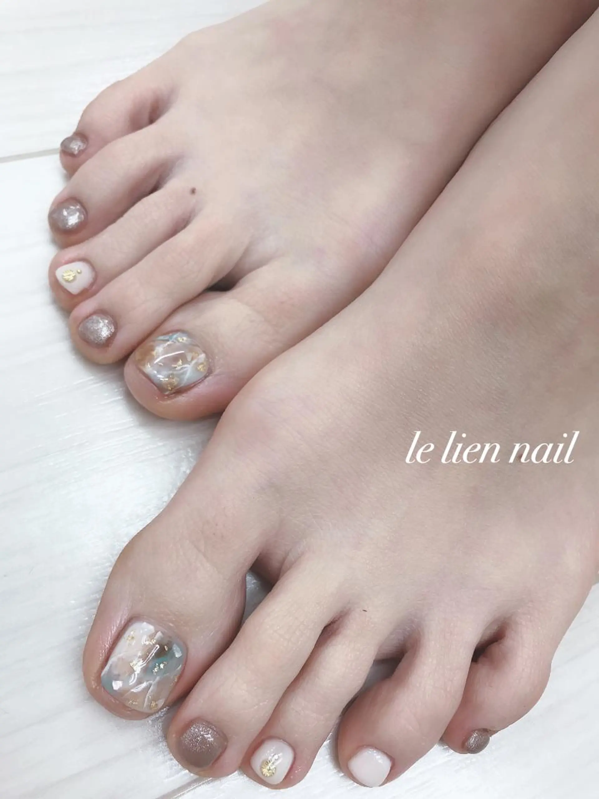 ミディアム le lien nailのネイルデザイン