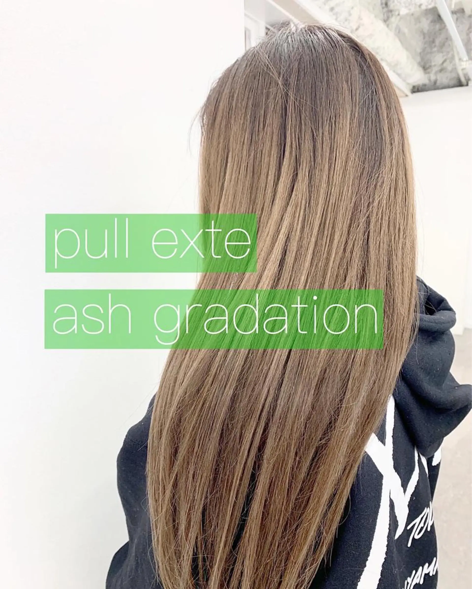 ロング カット ヘアカラー エクステ とも🏆プルエクステ /髪質改善🏆渋谷のヘアスタイル