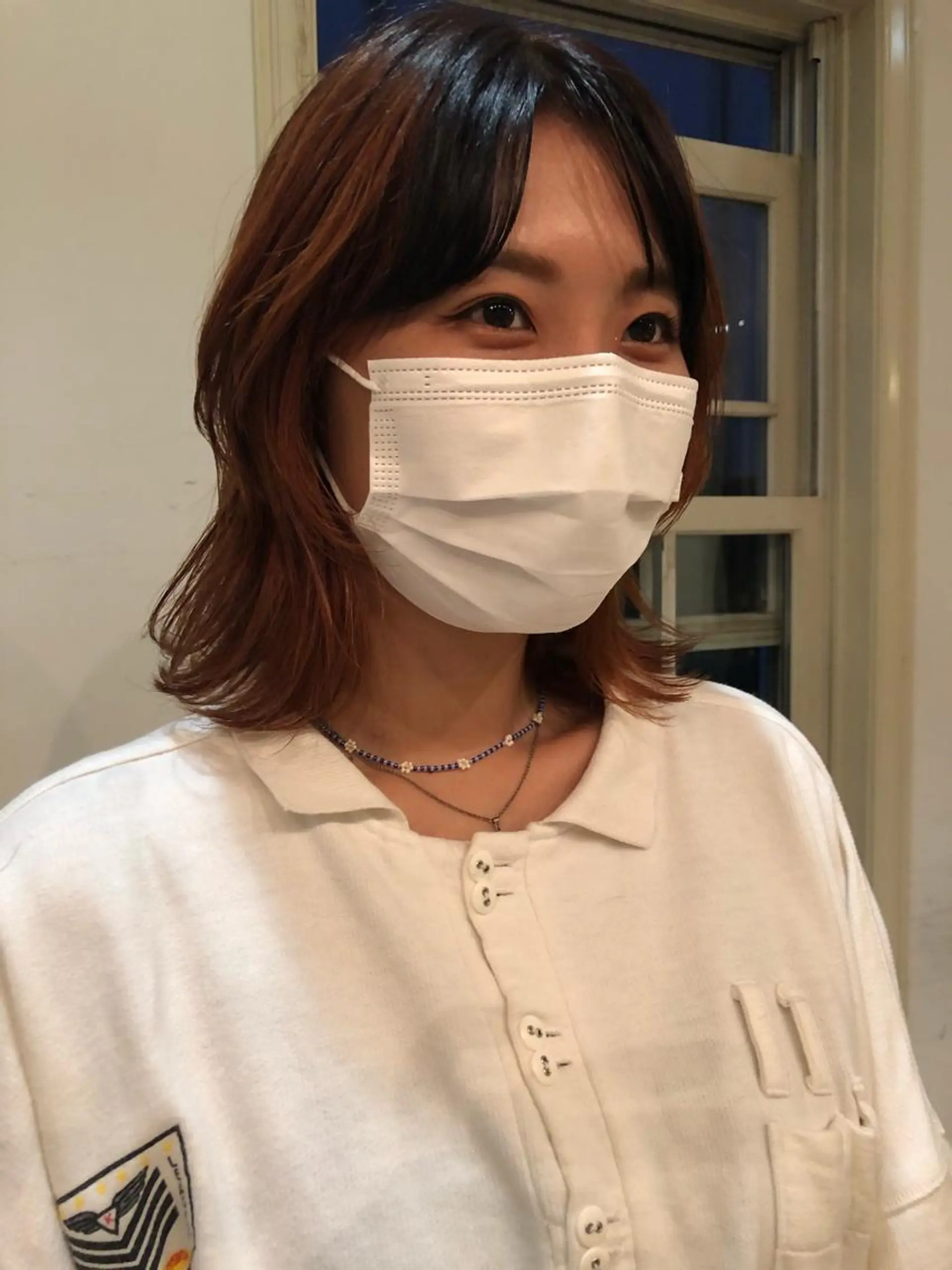 ミディアム カラー eri kinjoのヘアスタイル