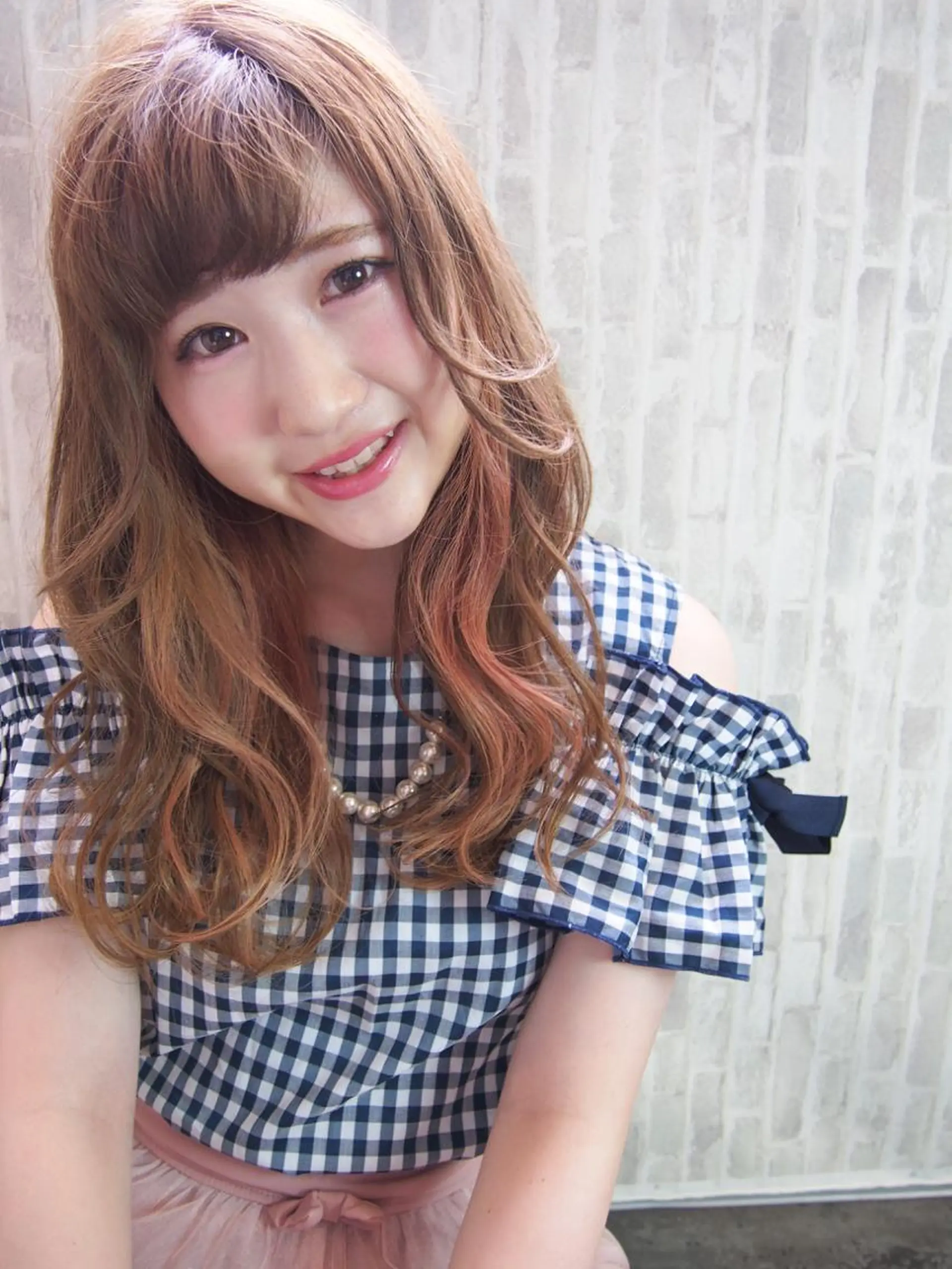 セミロング ほさか しんごのヘアスタイル