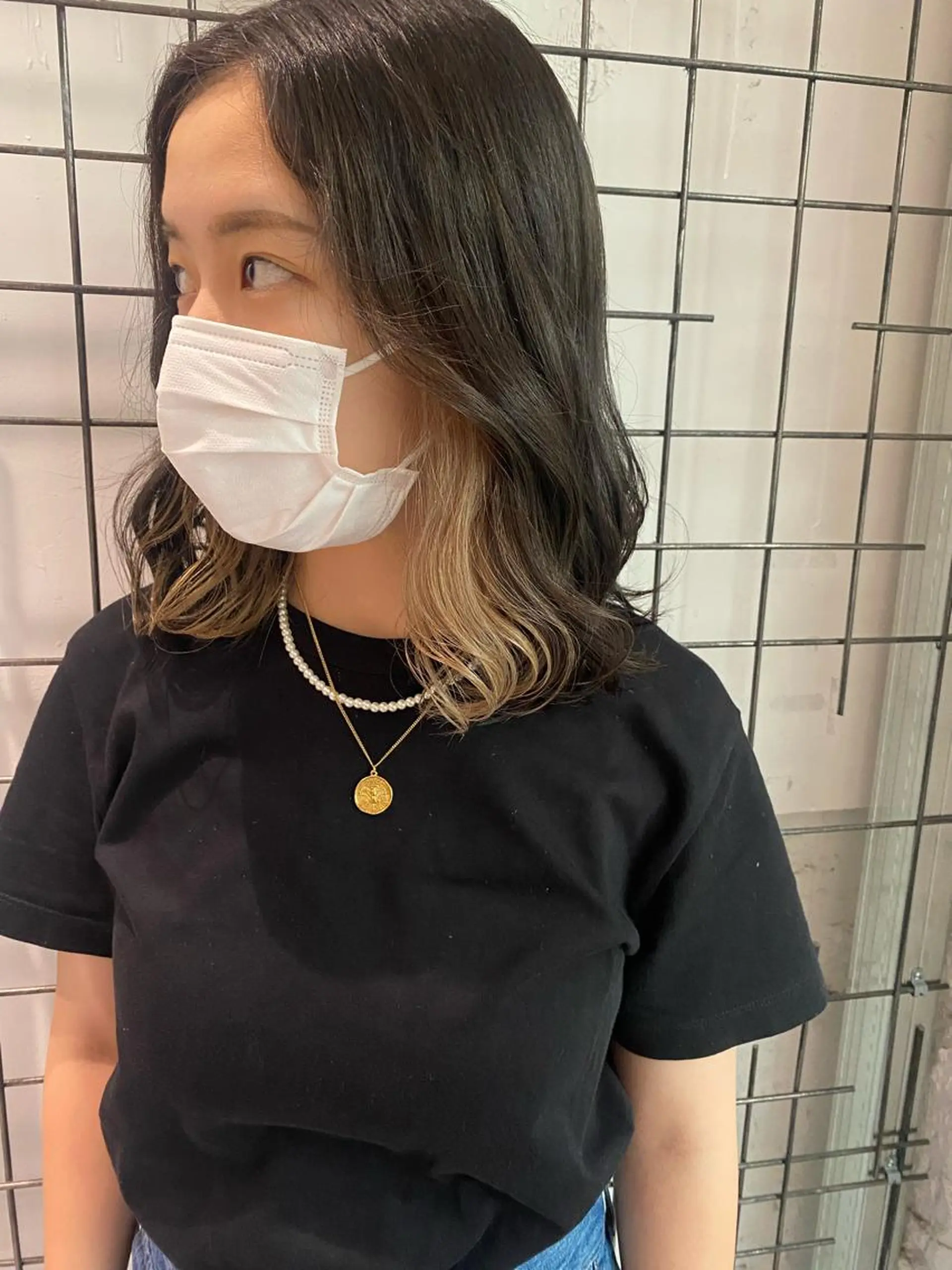 カラー ヘアカラー AYANE 韓国ヘア /レイヤーカットのヘアスタイル