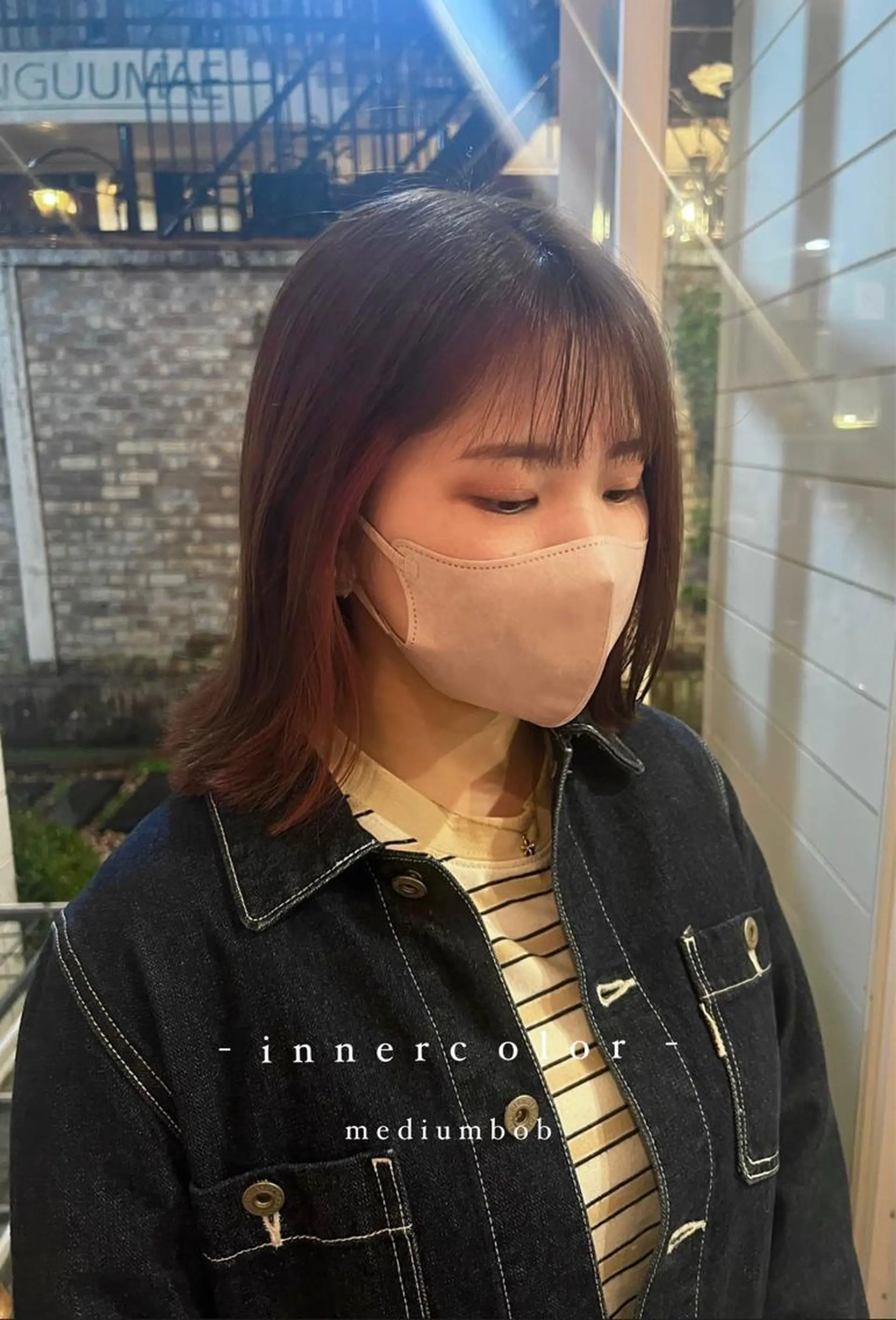 ミディアム natsu/梅田 /透明感/艶髪のヘアスタイル