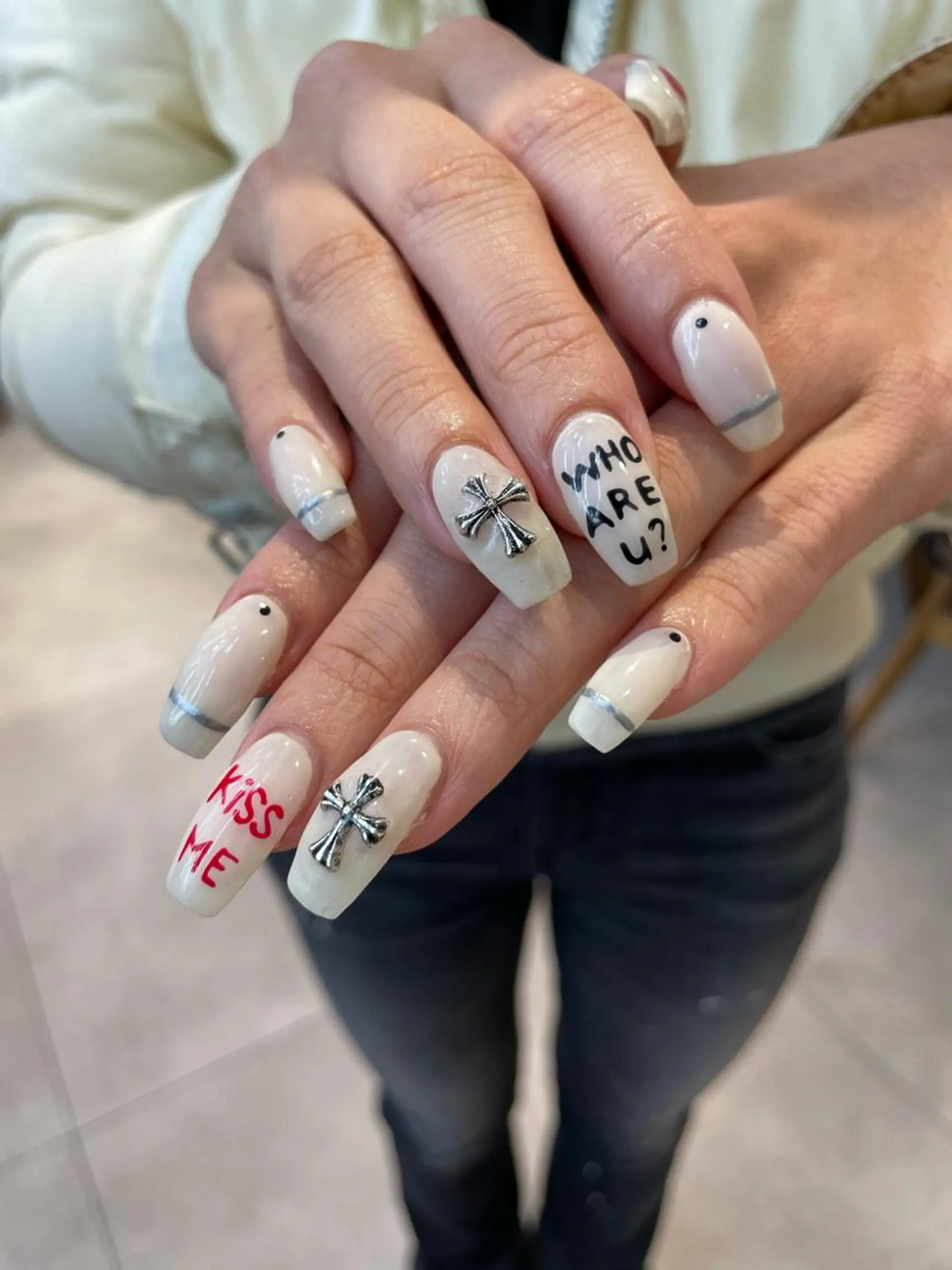 ネイル ジェルネイル パラジェル スカルプネイル ハンドネイル hair&nail ☯️アイリ☯️のネイルデザイン