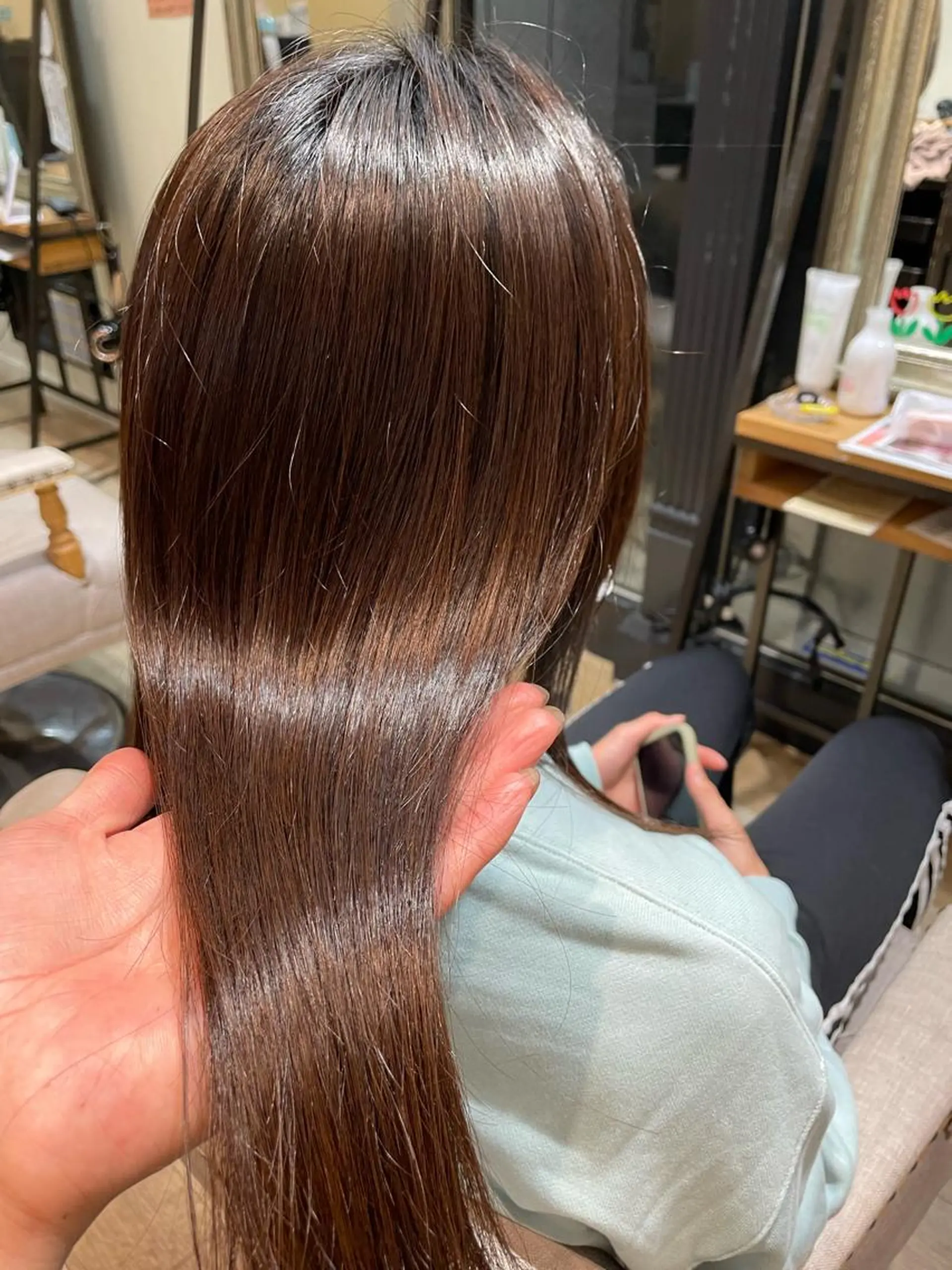 ロング 亀川蓮 Agu hairのヘアスタイル