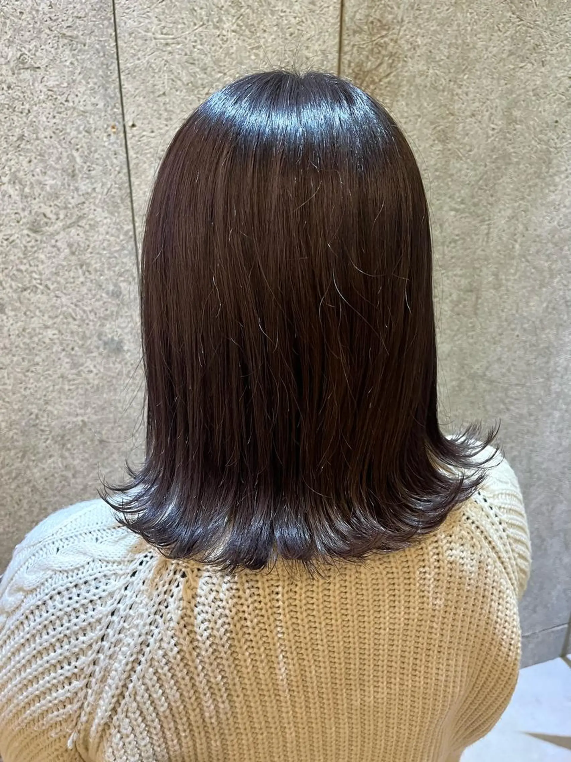 ミディアム カラー グレージュ ラベンダーカラー ラベンダーグレージュ ラベンダーグレー Aujuaソムリエ 🎨‎♡HARUのヘアスタイル