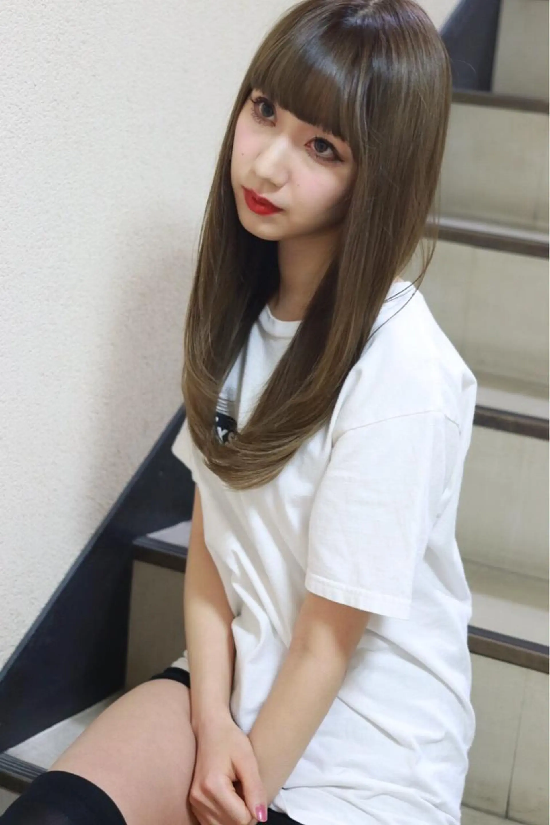 ロング 透明感カラー・ 髪質改善🩵イケダのヘアスタイル