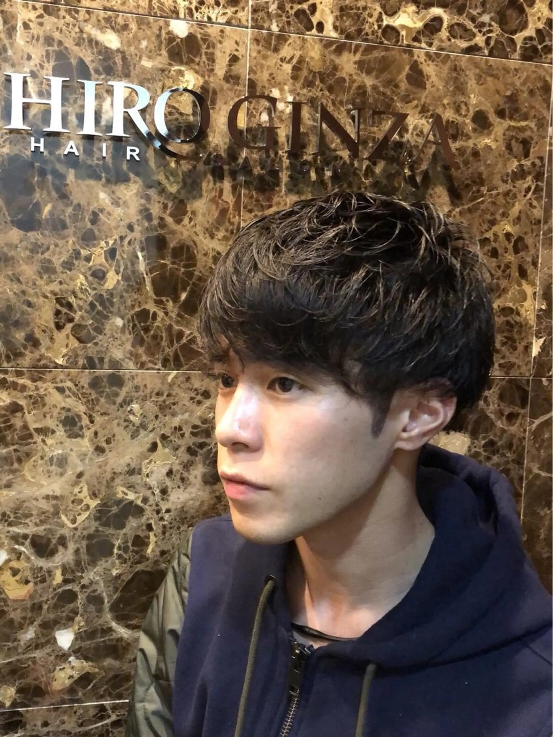 ショート メンズ 岡本 耕太郎のヘアスタイル