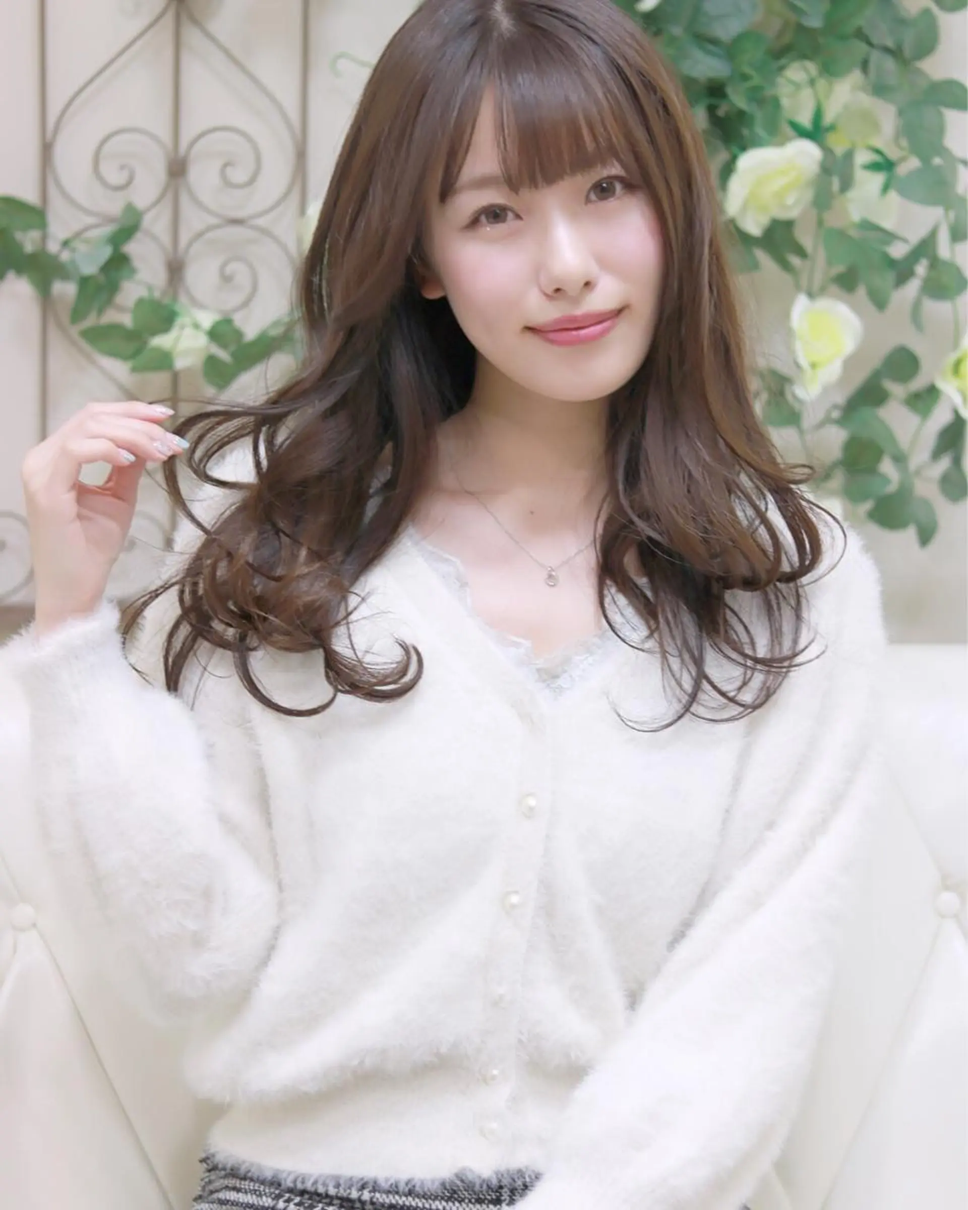 ロング カラー パーマ 柳澤 興輝のヘアスタイル