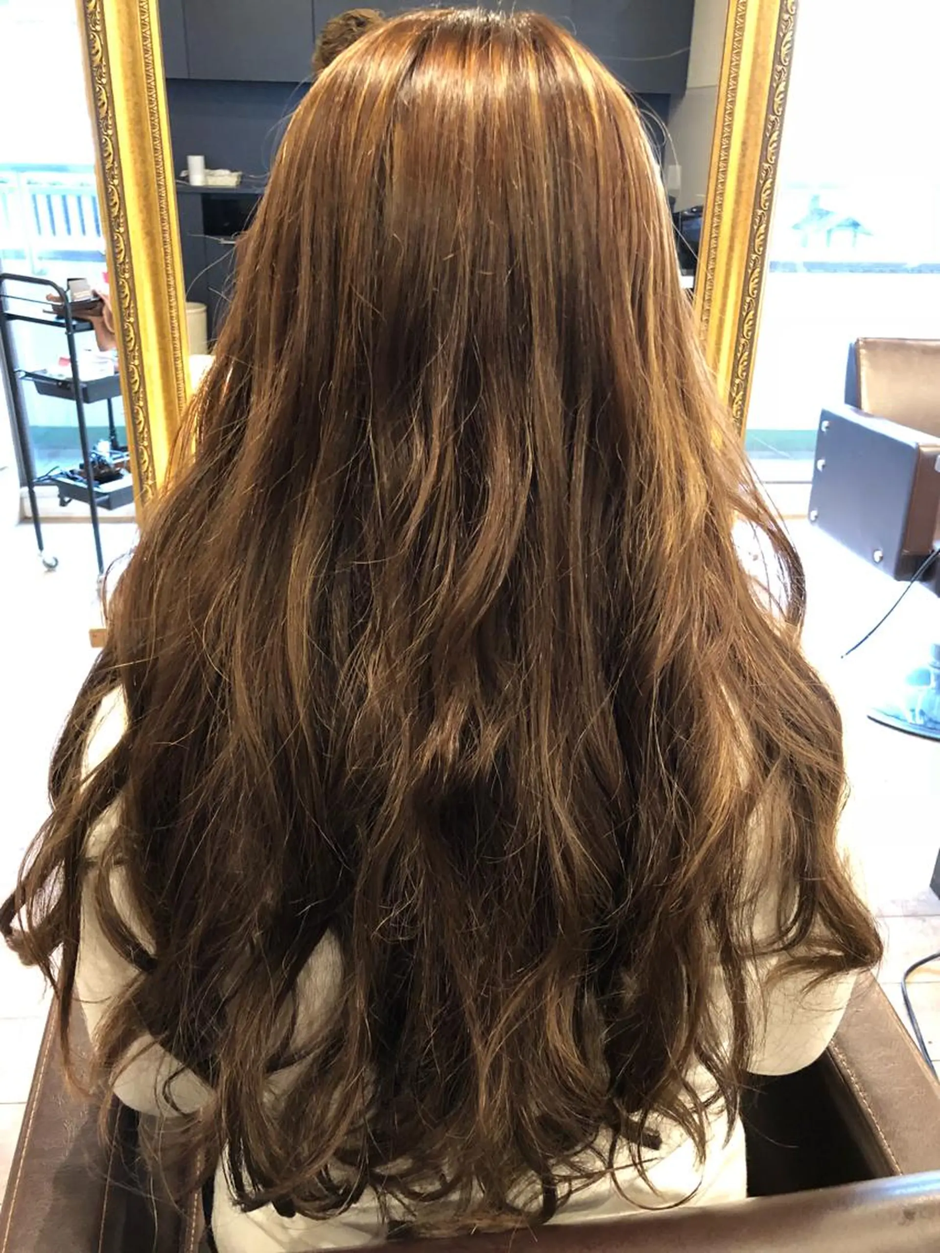 セミロング カット ヘアカラー [RiLo] 松村のヘアスタイル