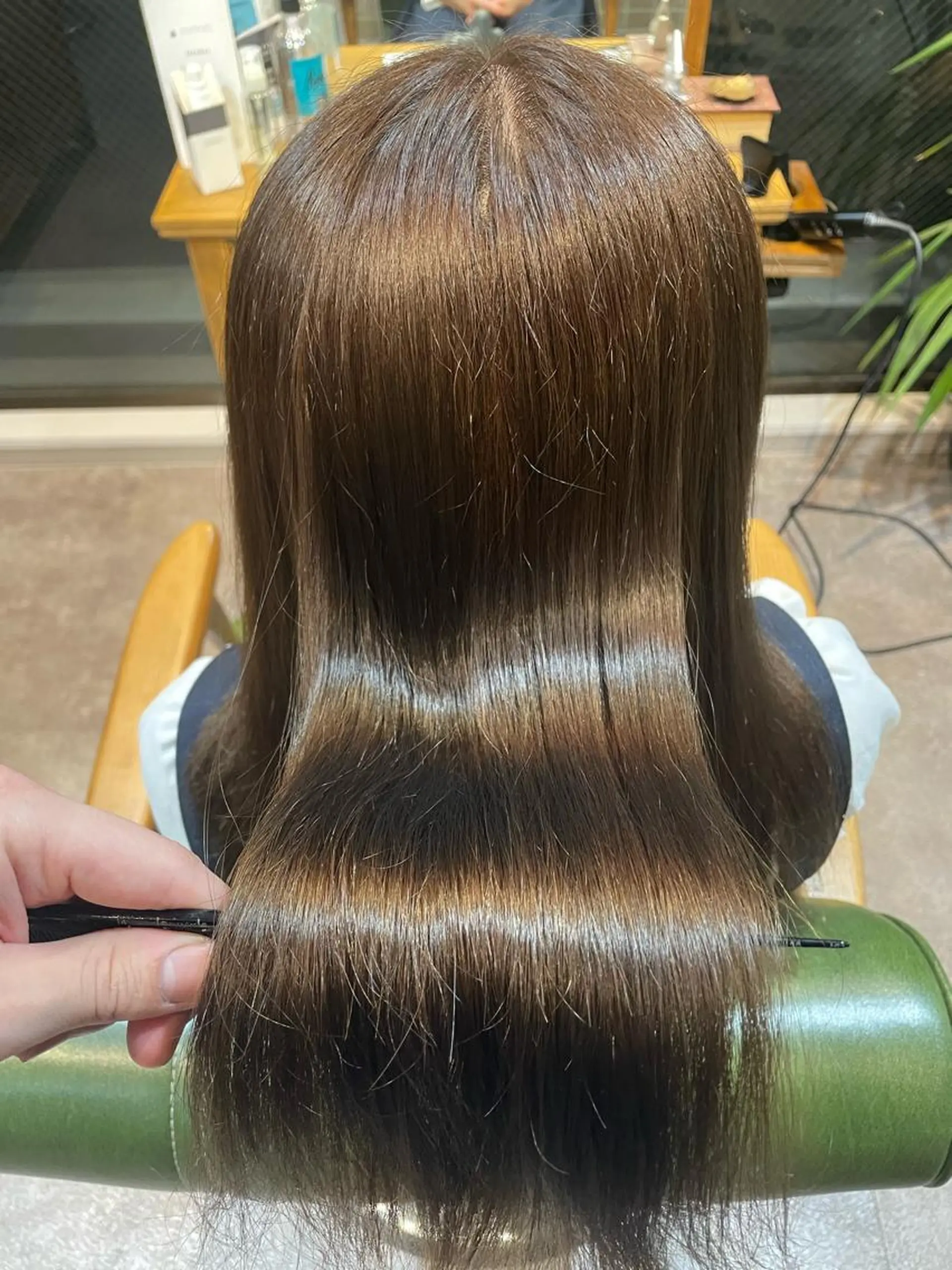 セミロング カット トリートメント 美髪 透明感カラーSotaのヘアスタイル