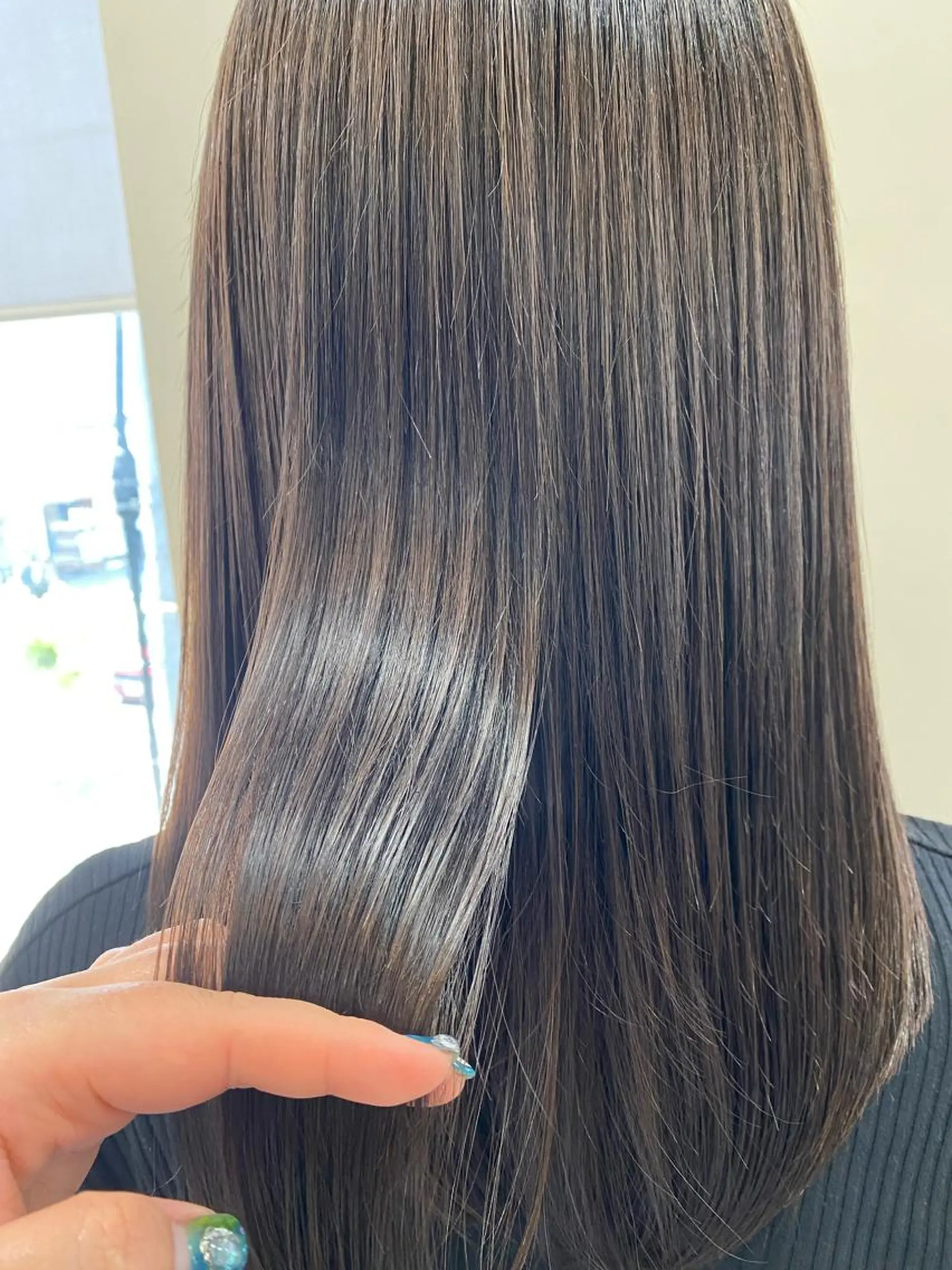 セミロング 髪質改善 トリートメント BLENDby happiness所属・KAORU/絹髪 /髪質改善/奈良のヘアスタイル