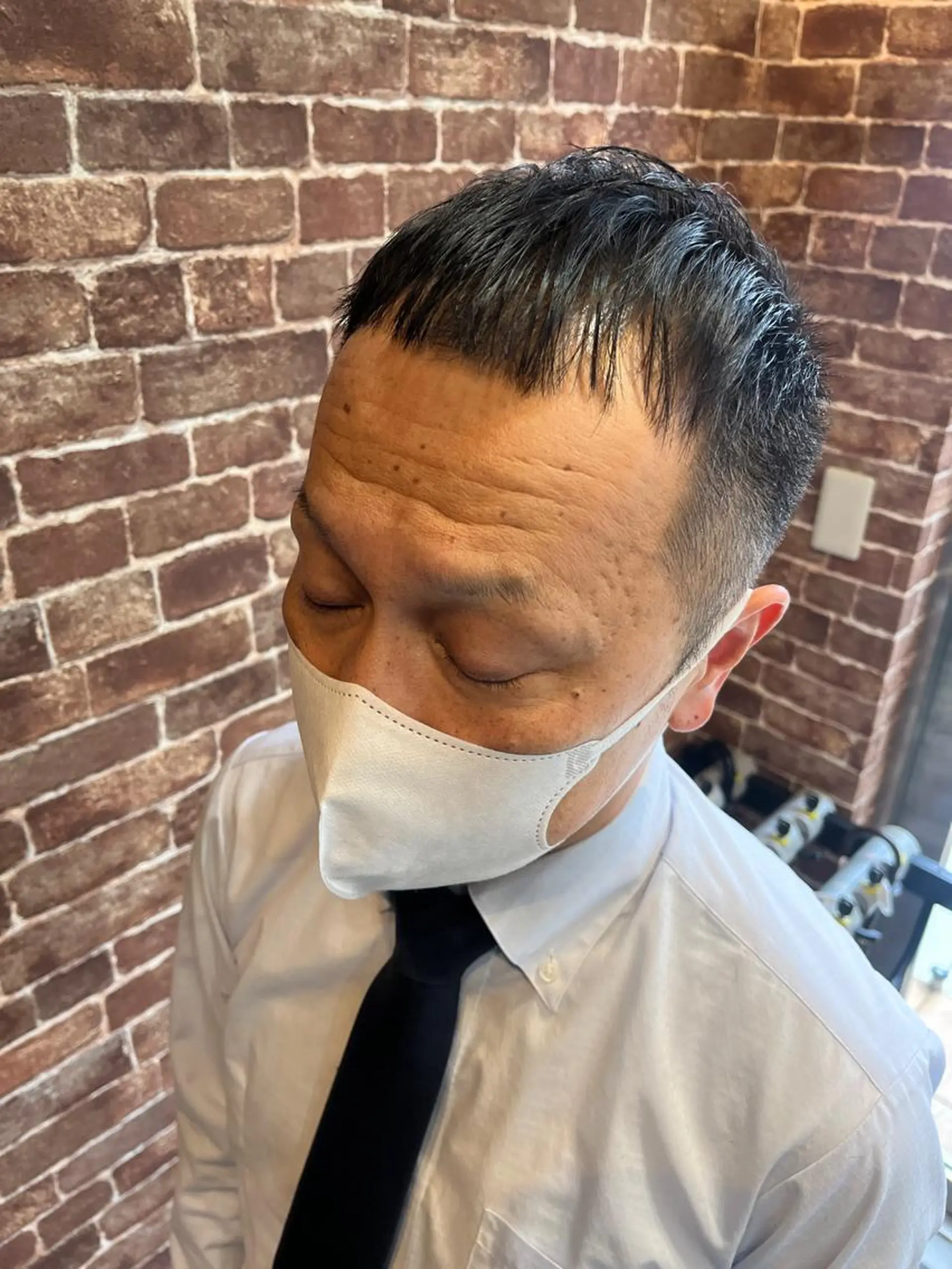 ショート カラー パーマ ヘアアレンジ メンズ キッズ ネイル マツエク・マツパ アイブロウ メンズブリーチ メンズハイライト メンズインナーカラー メンズ韓国風 ブリーチ 久木原 ゆりのヘアスタイル
