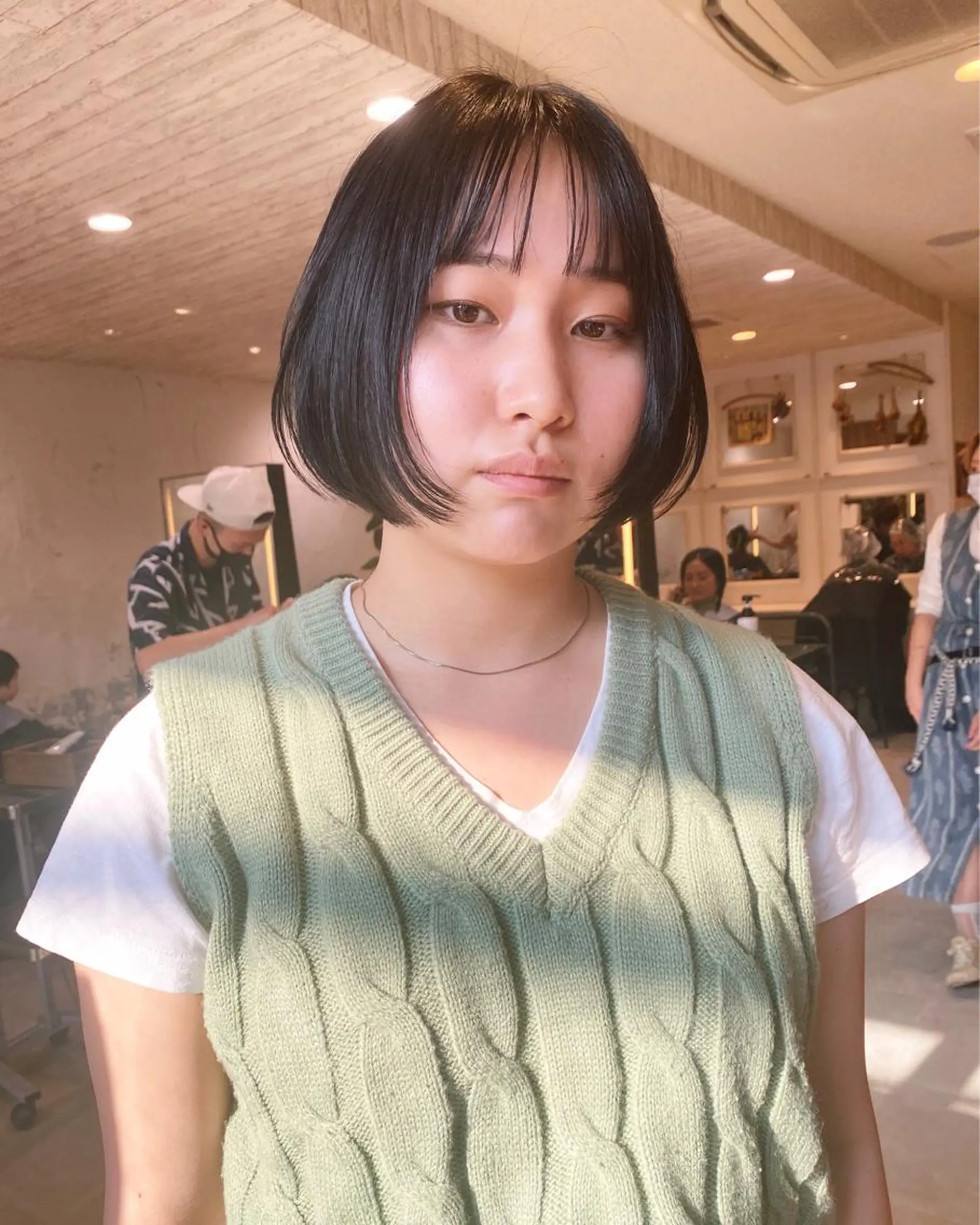 ショート ヘアカラー ミウ☆ ブリーチダブルカラーのヘアスタイル