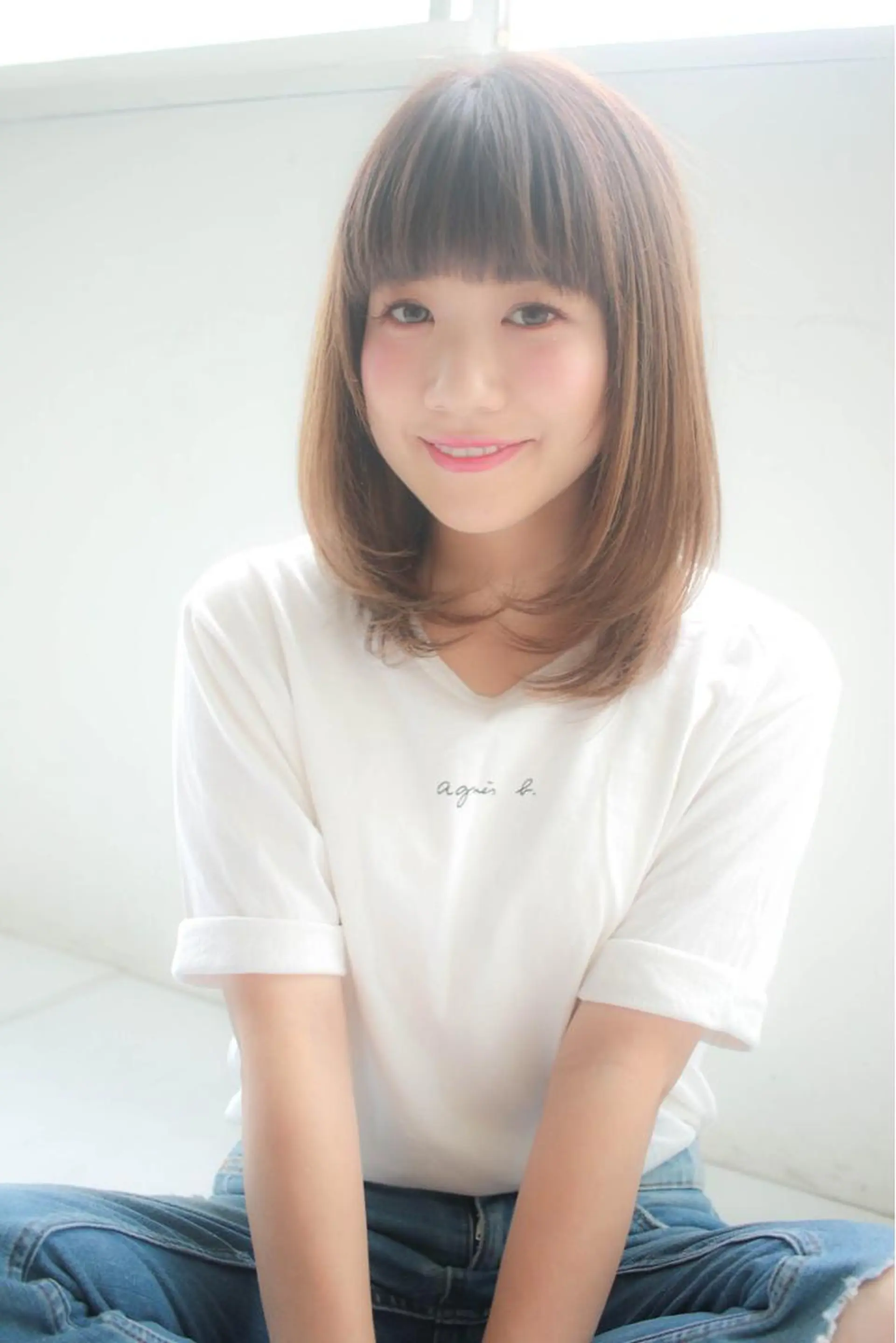 ミディアム うる艶/レイヤー 🪞池袋LAND🪞のヘアスタイル