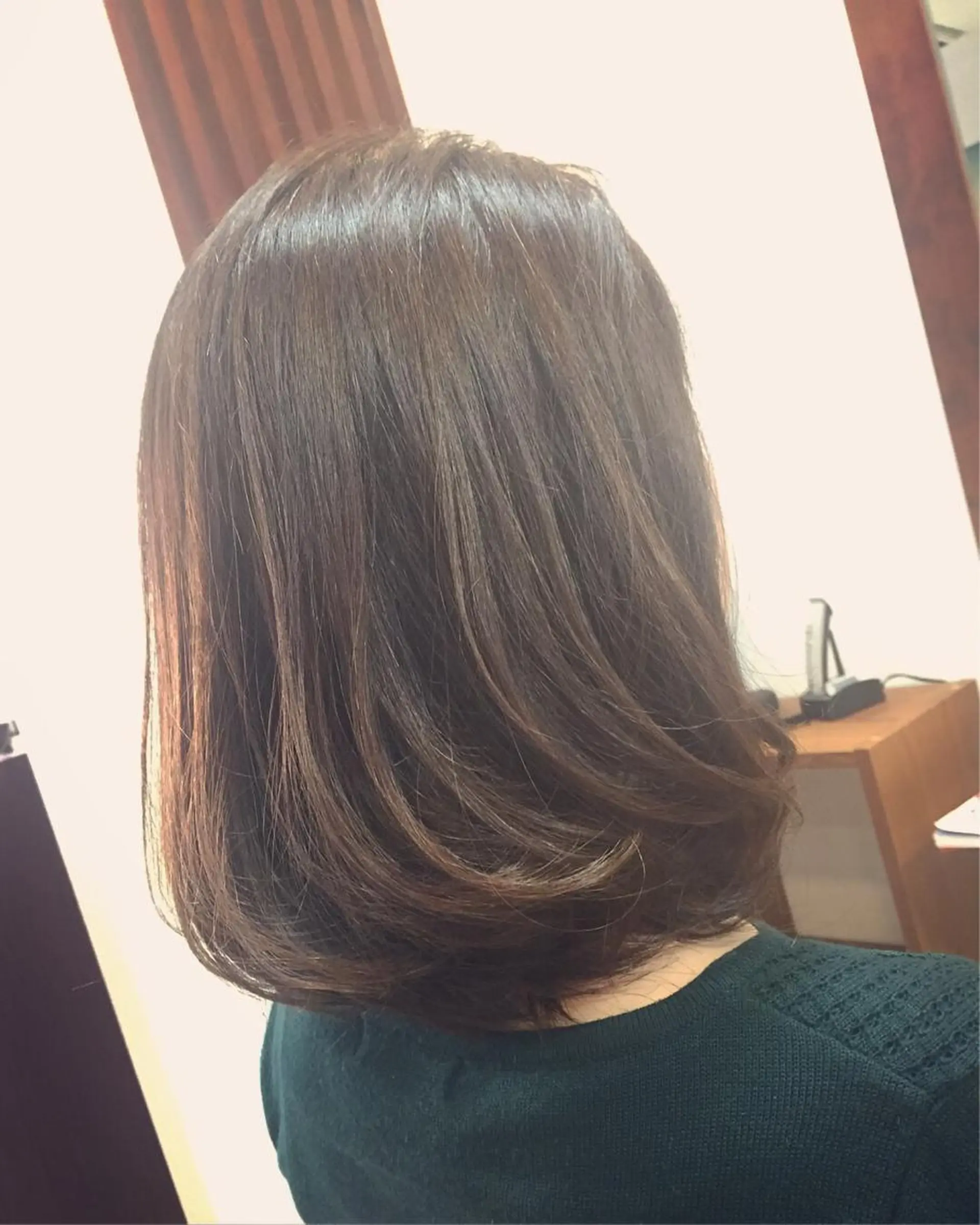 セミロング 菊池 邦之のヘアスタイル