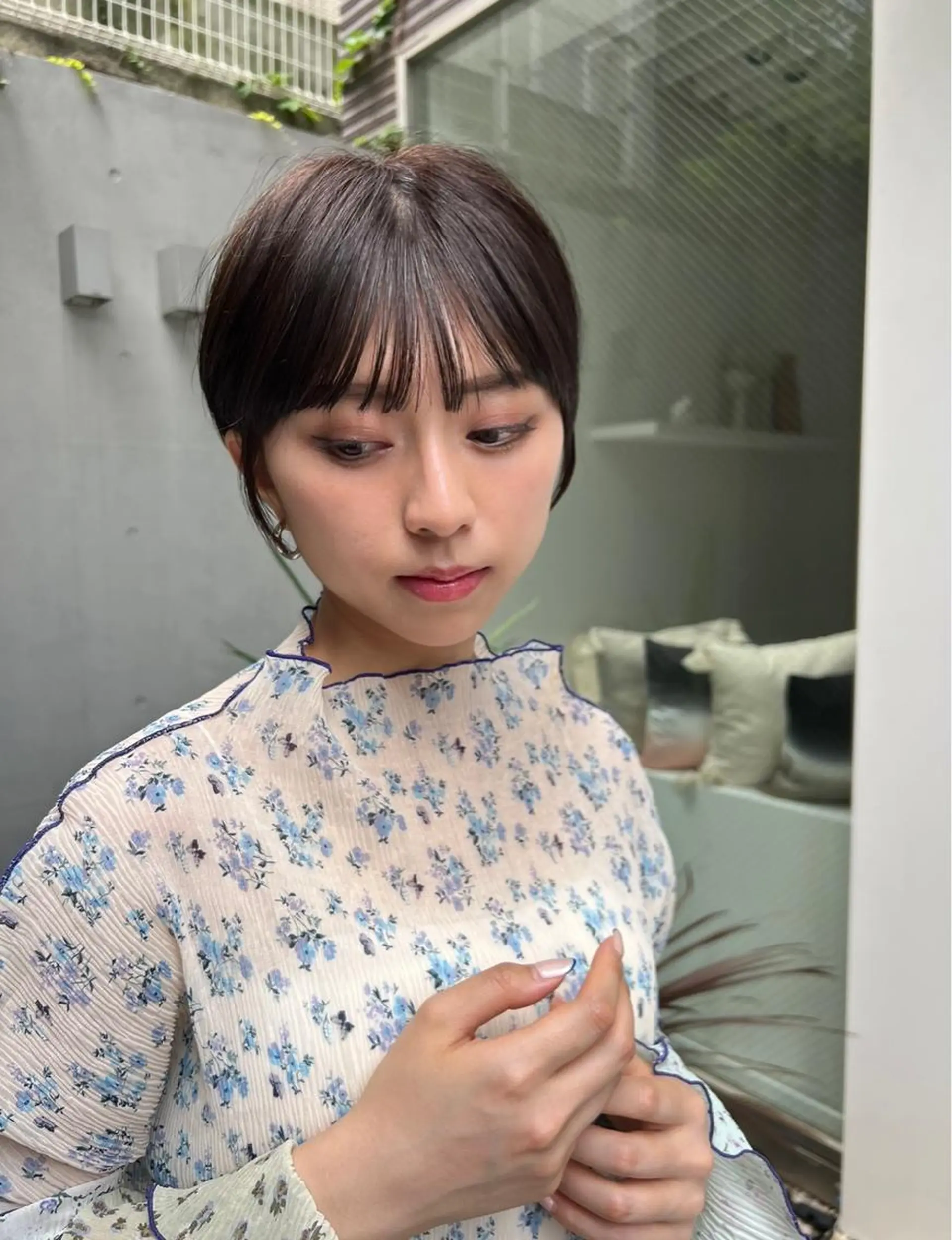 ショート パーマ 松井美樹/似合わせ ガーリー・韓国のヘアスタイル