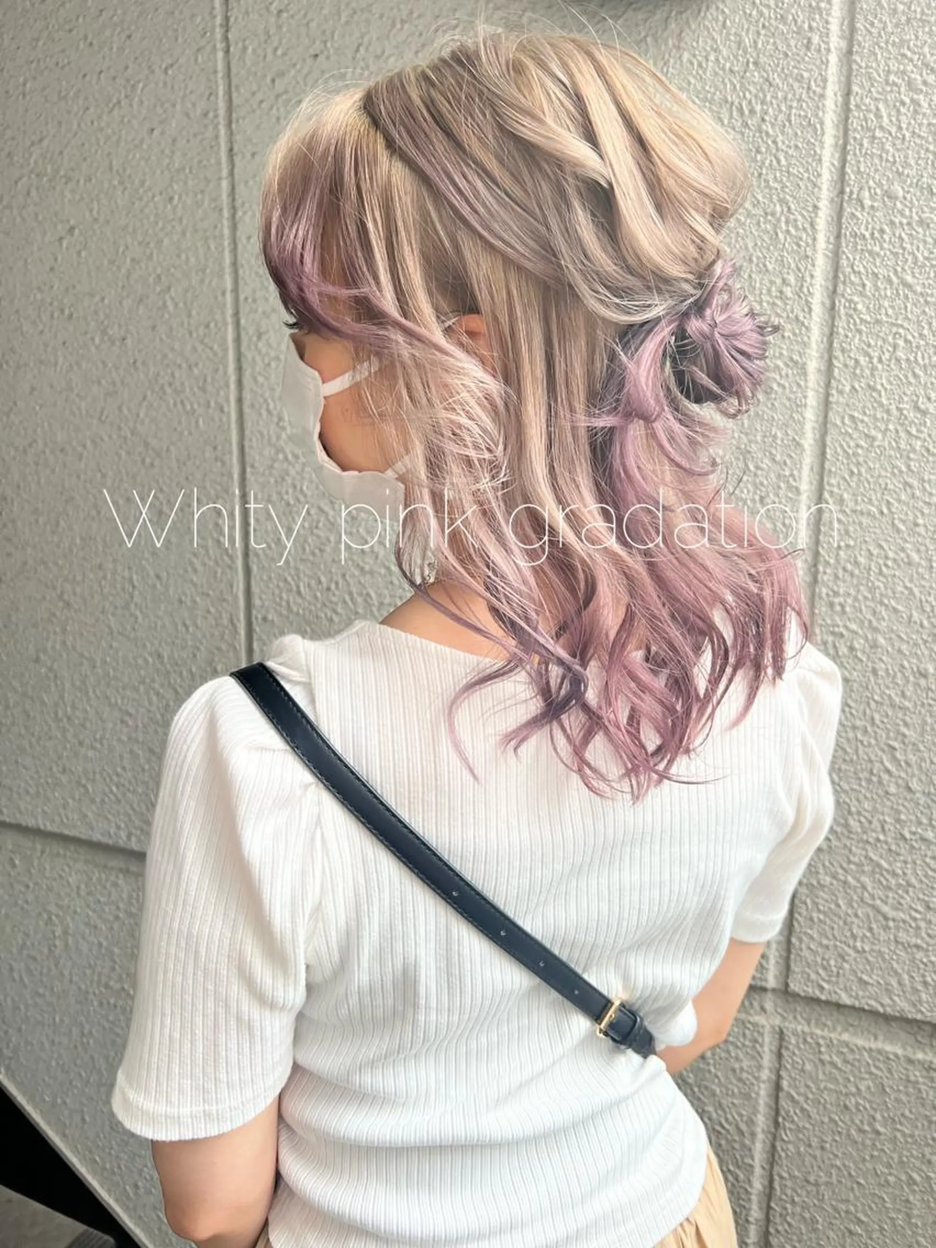 ミディアム ヘアアレンジ カラーパティシエ facce🌼ikoのヘアスタイル