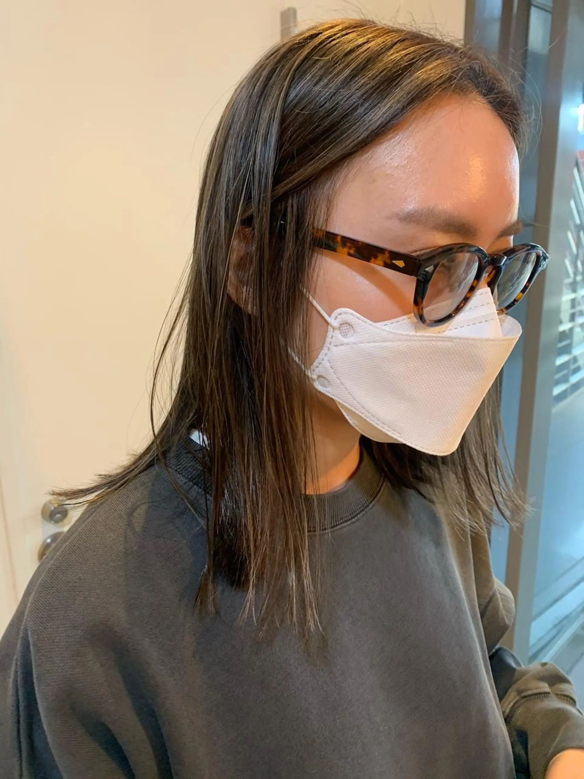 ミディアム カラー AR.MARA サトウヒカルのヘアスタイル