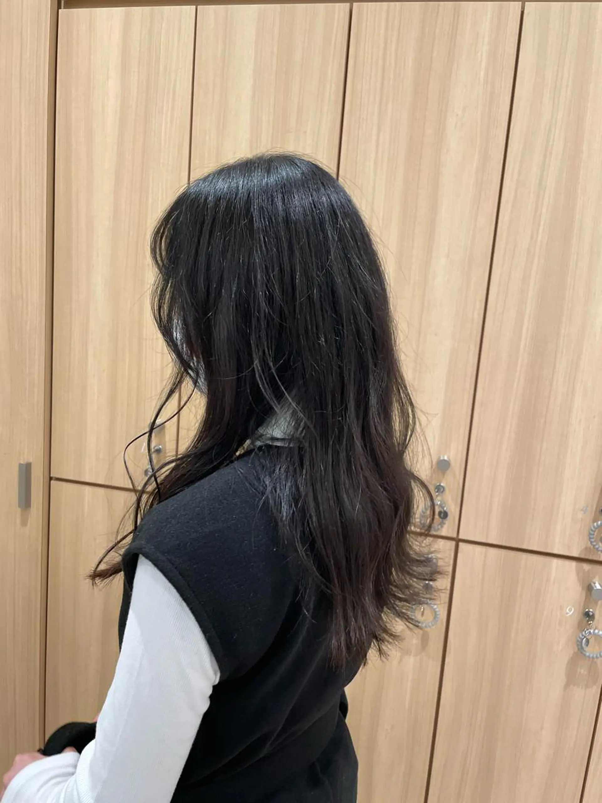 ロング 韓国風ヘア ロング 神野 れなのヘアスタイル