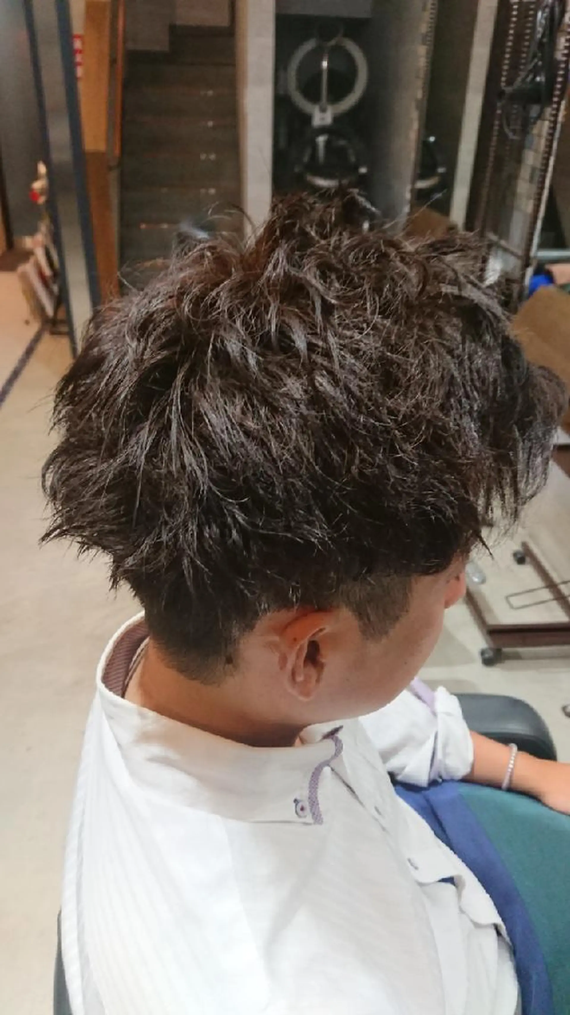 メンズ パーマ 浅野  勇貴のヘアスタイル