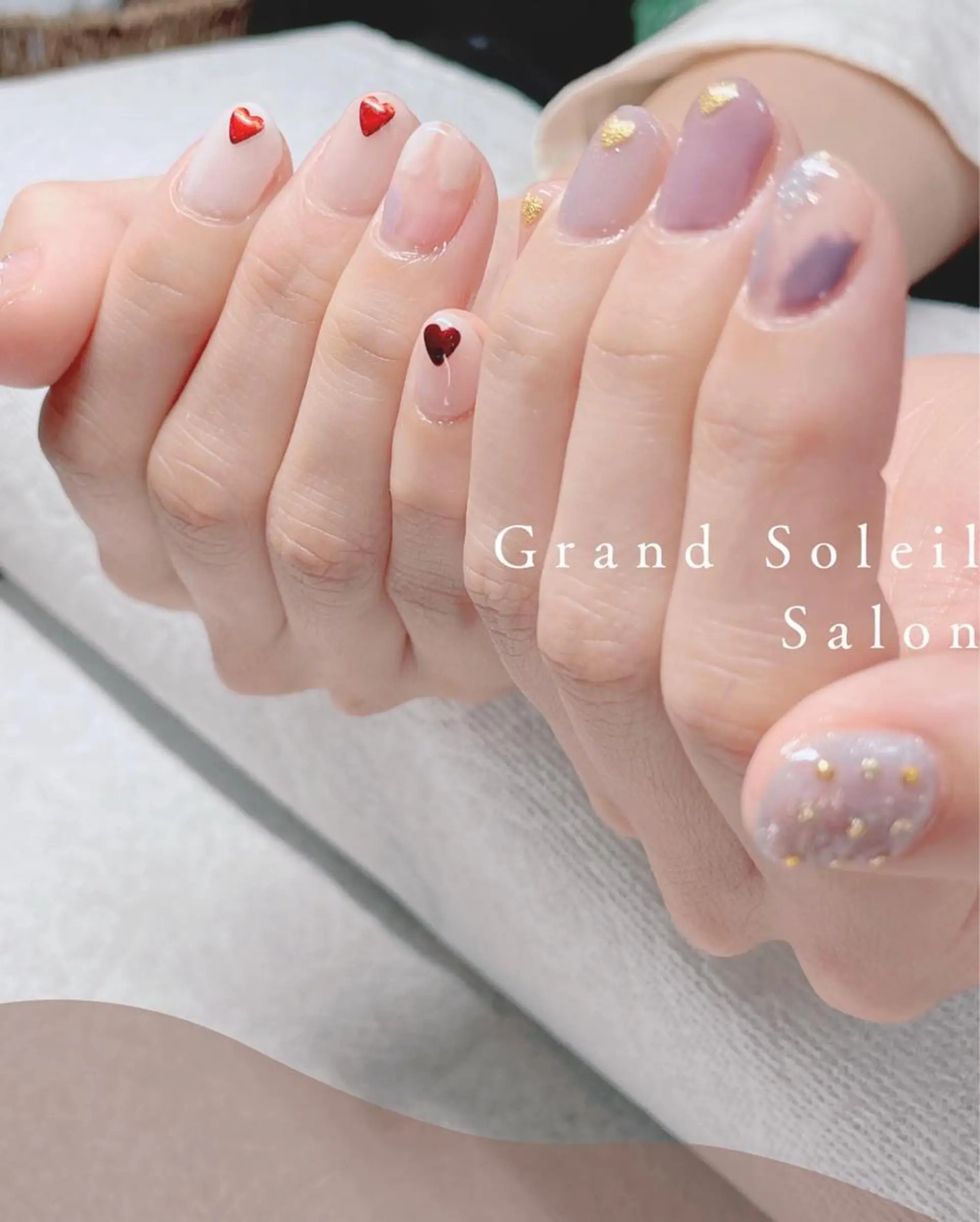 ネイル グランドソレイユ （駐輪場あり）のネイルデザイン