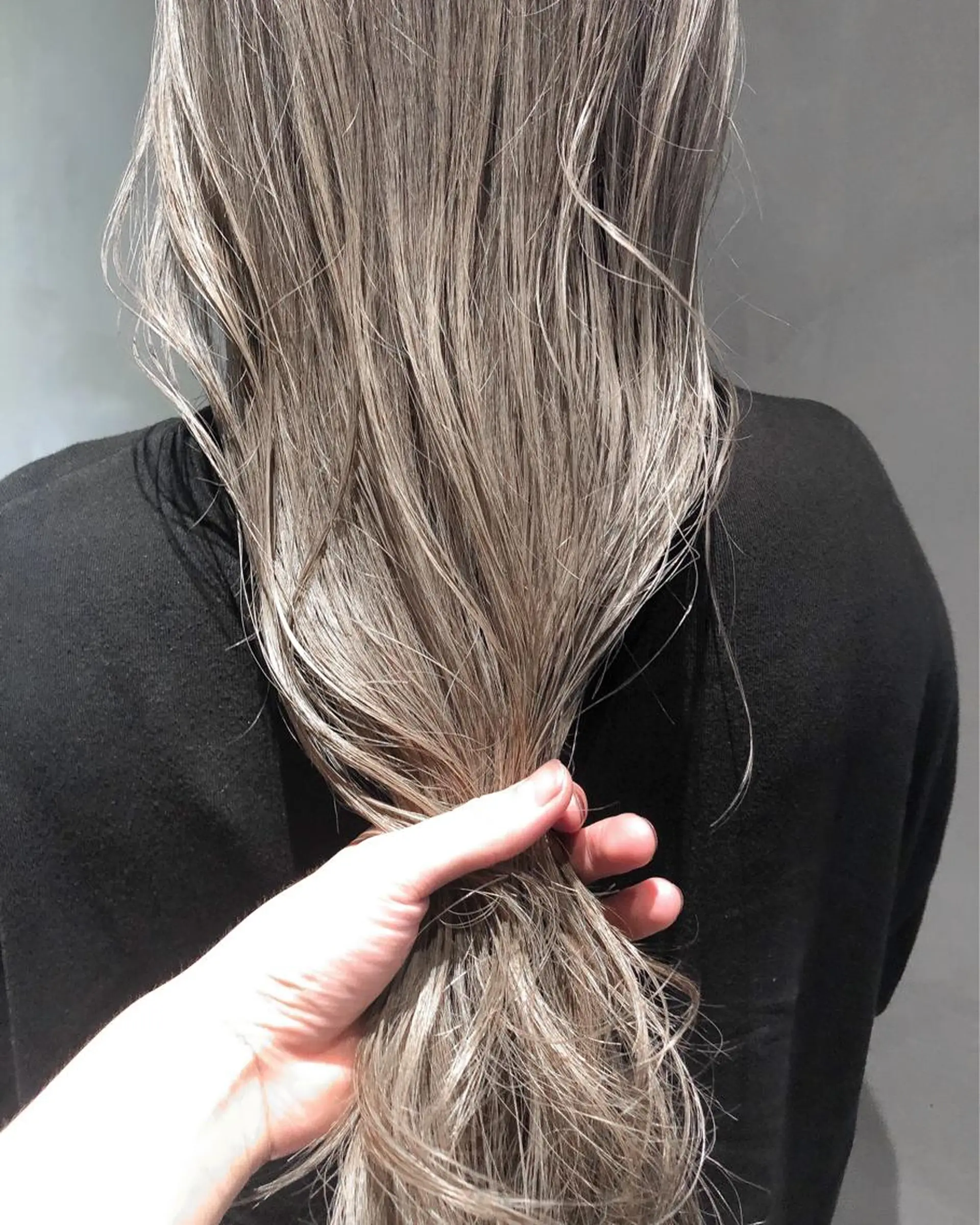 ミディアム カラー 韓国ヘア 店長NEGIのヘアスタイル