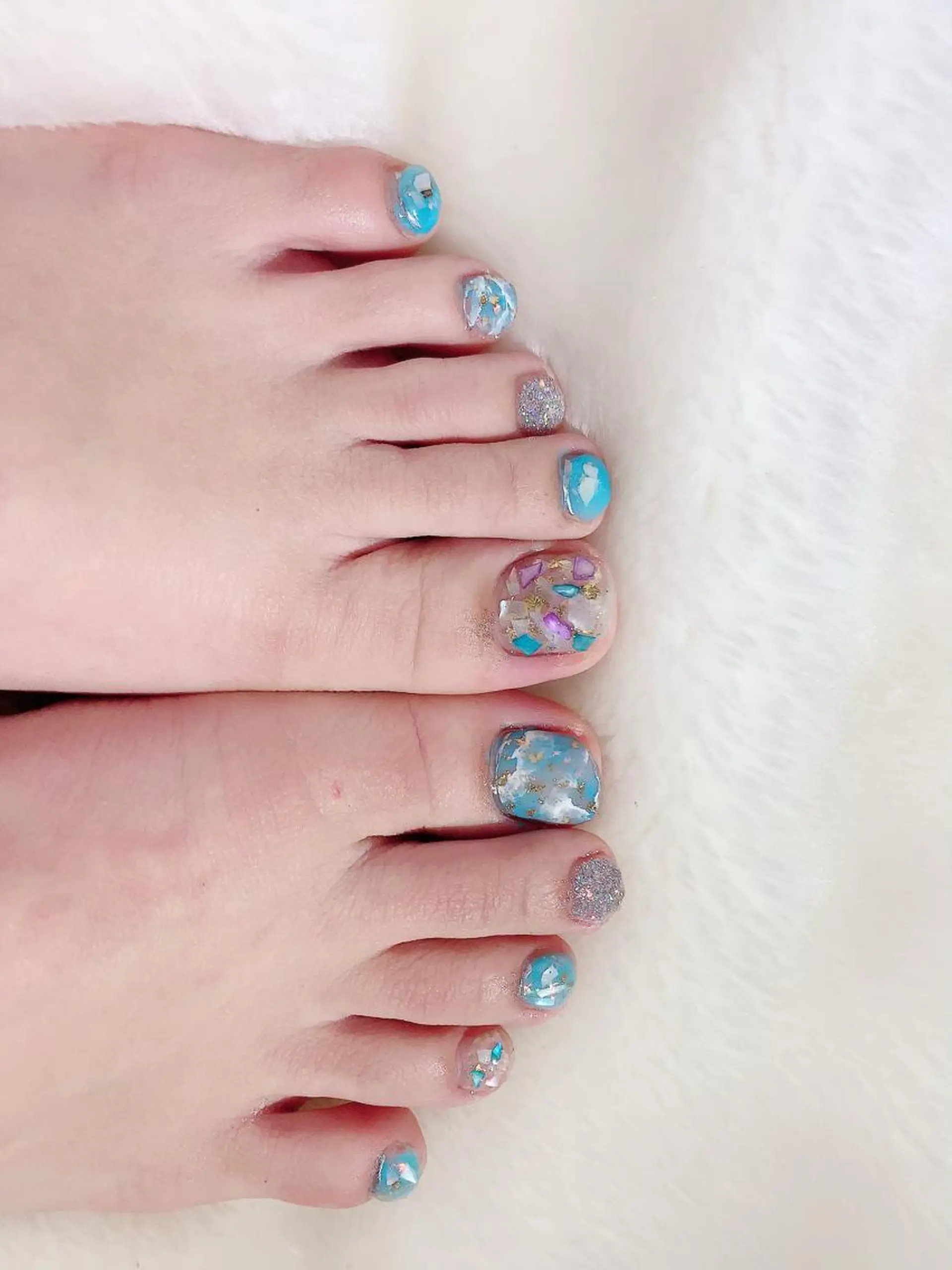 ネイル フットネイル Ogasawara Tokikaのネイルデザイン