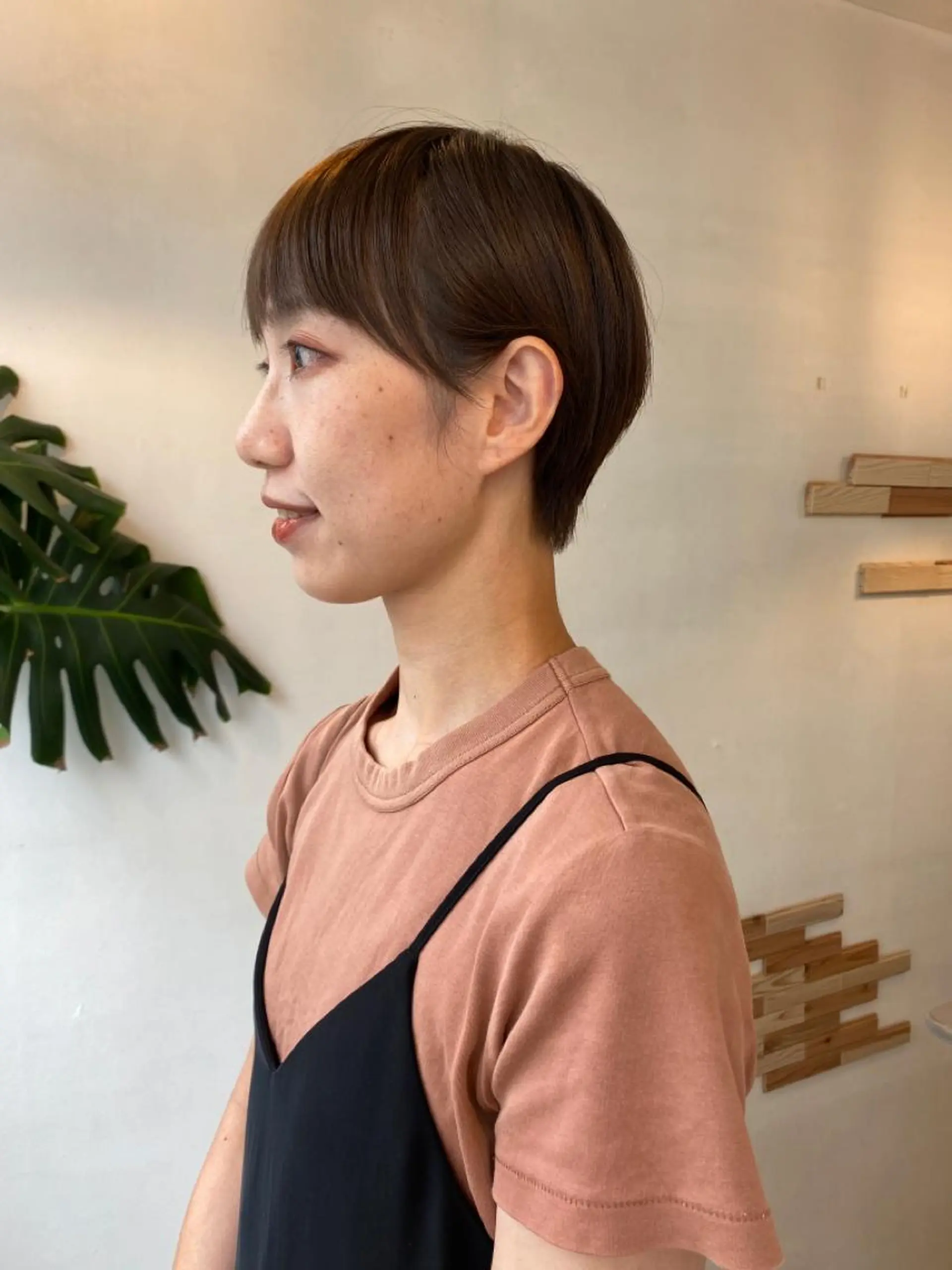 ショート カラー ヘアアレンジ ショートヘア カット ヘアカラー トリートメント ヘッドスパ ナカジマ ボブ/レイヤーのヘアスタイル