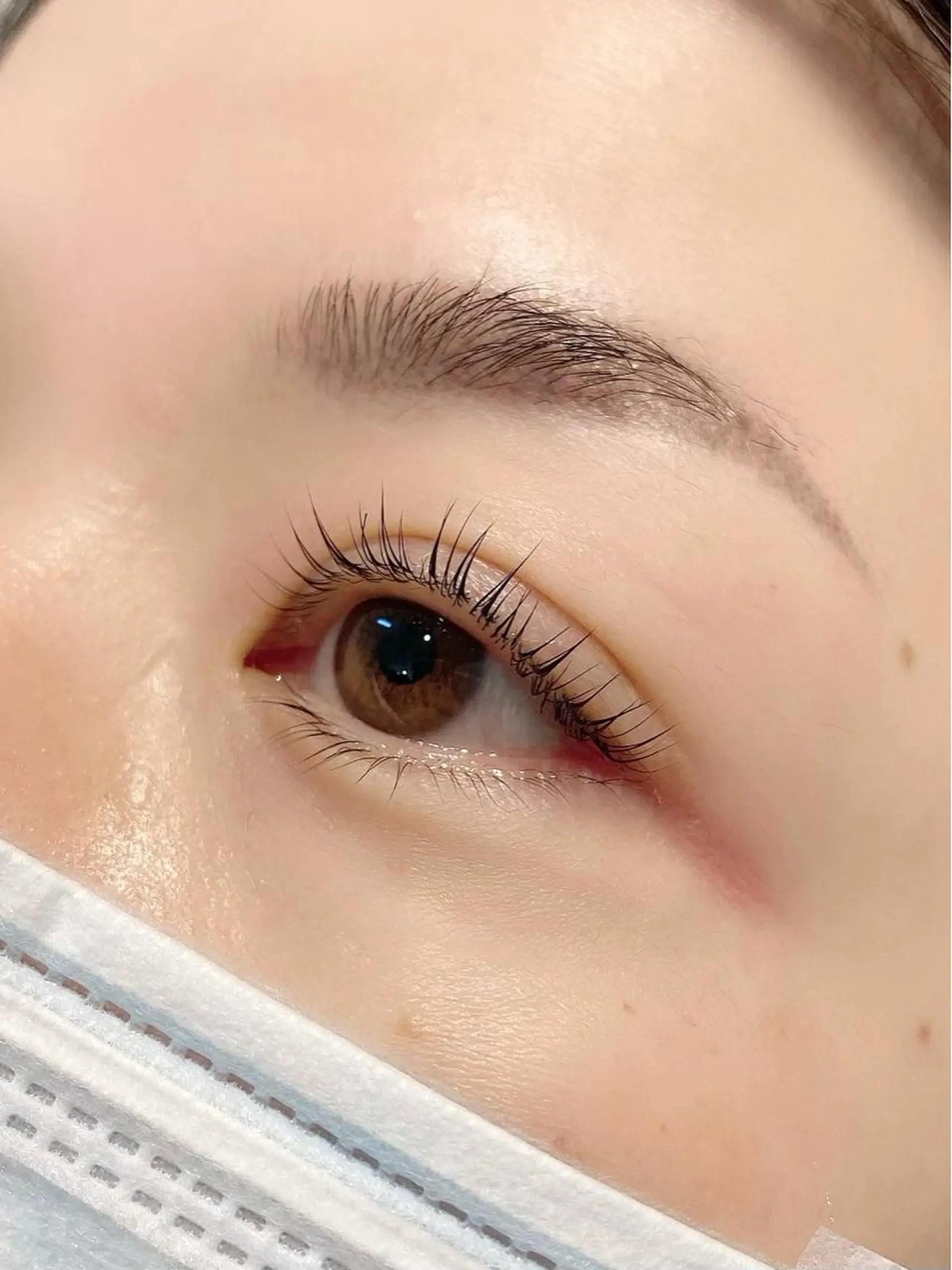 マツエク・マツパ パリジェンヌラッシュリフト マツパ 秋山 梨香のマツエク・マツパデザイン