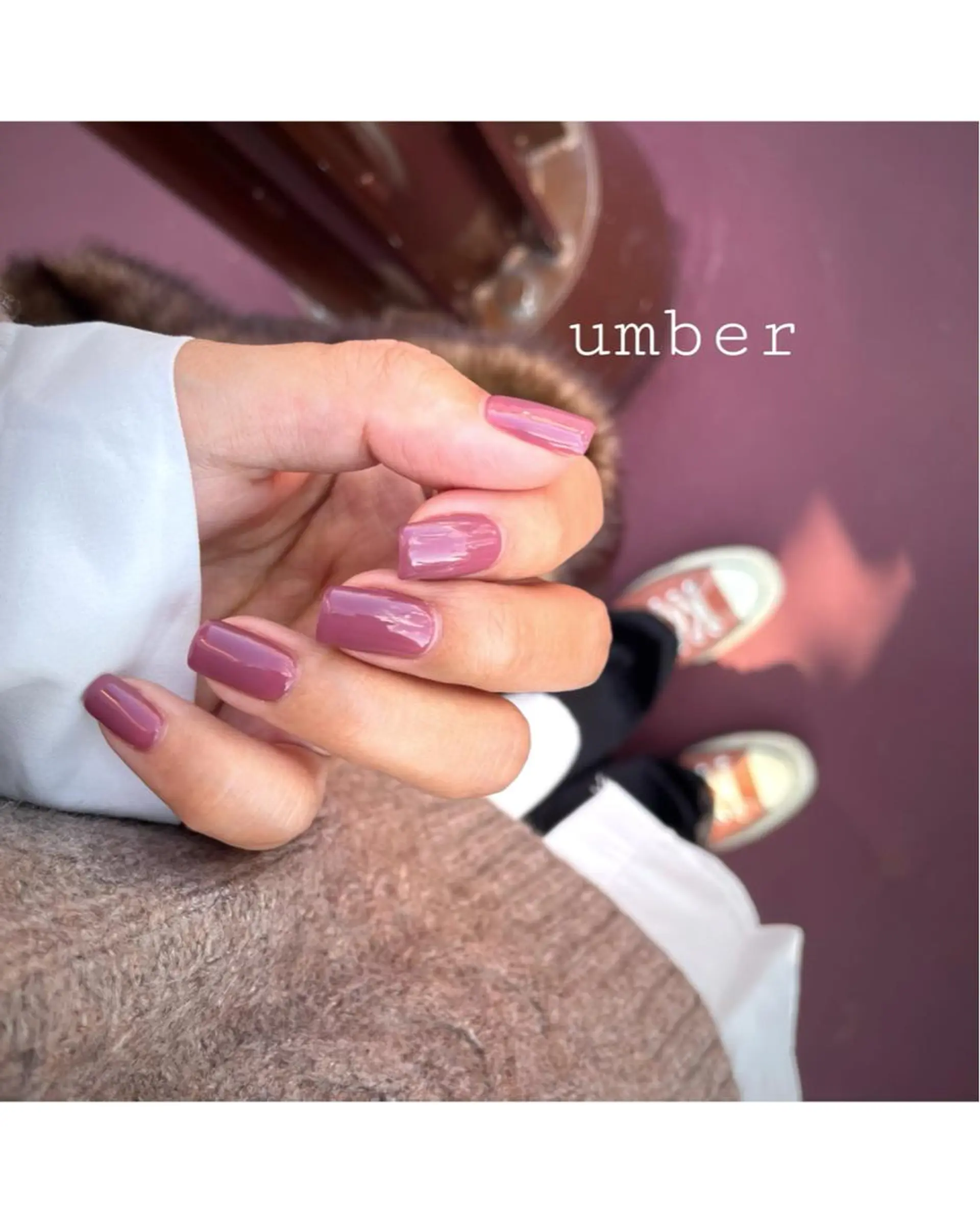 ネイル クリアネイル フットネイル フレンチネイル マグネットネイル メンズネイル ハンドネイル umber 三茶1分のネイルデザイン