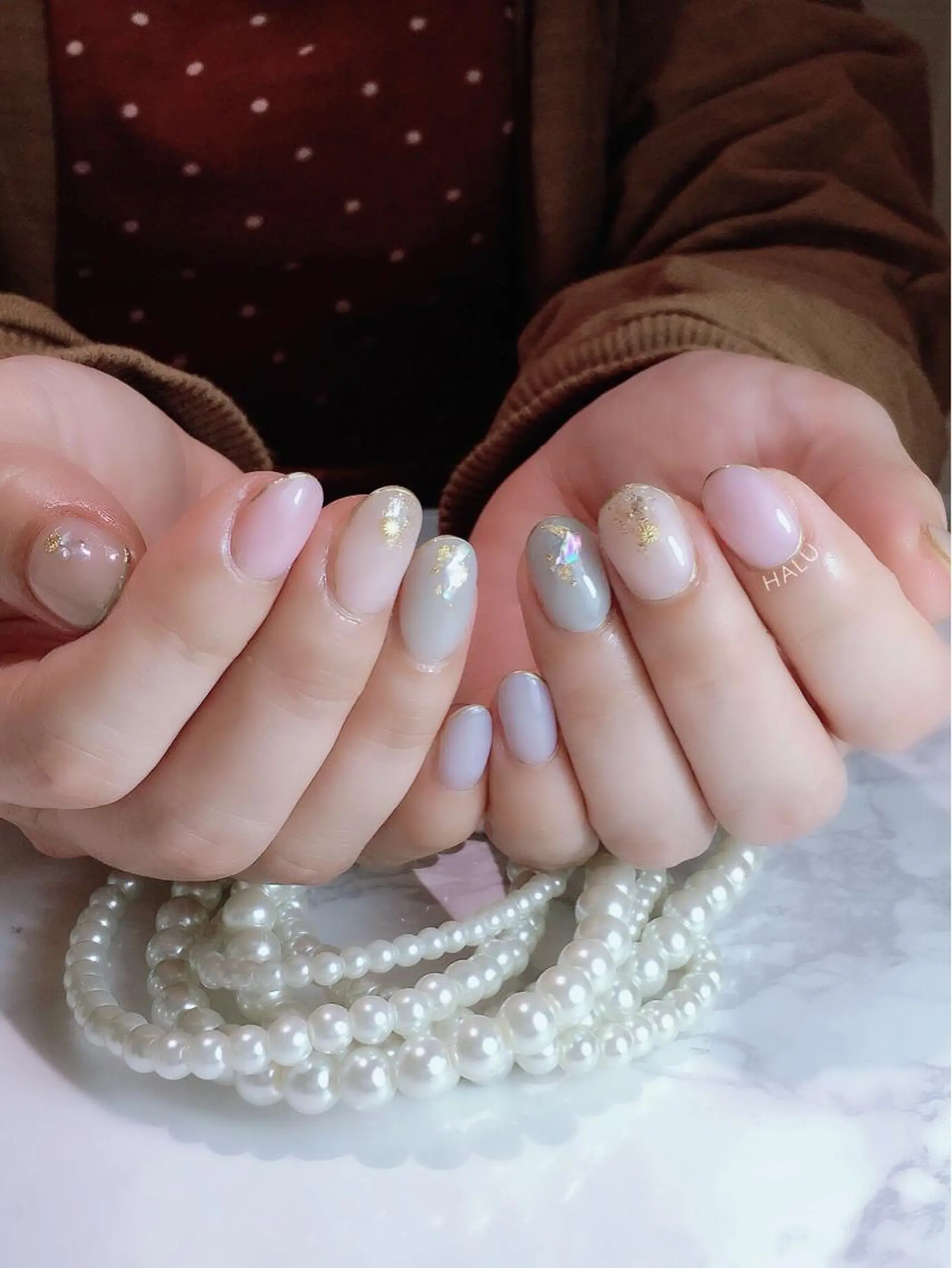 ネイル パステルネイル 春ネイル HALU ハルのネイルデザイン