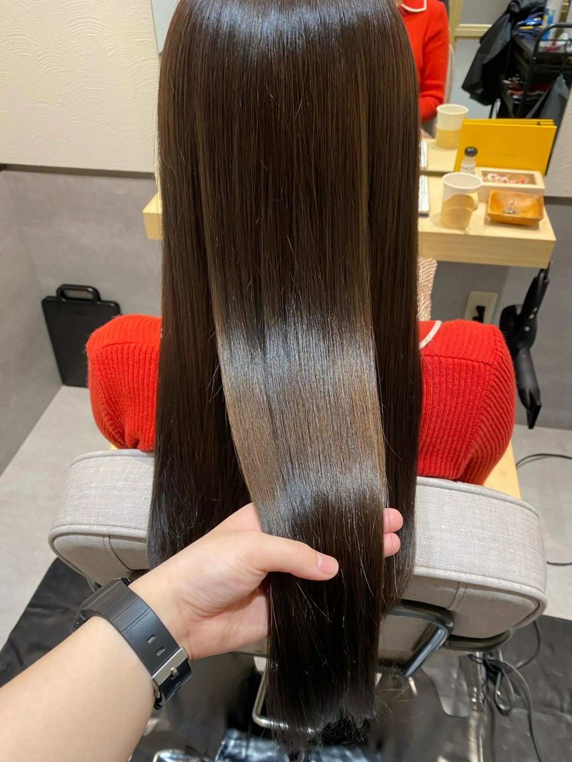 カラー やまぐち あやみのヘアスタイル