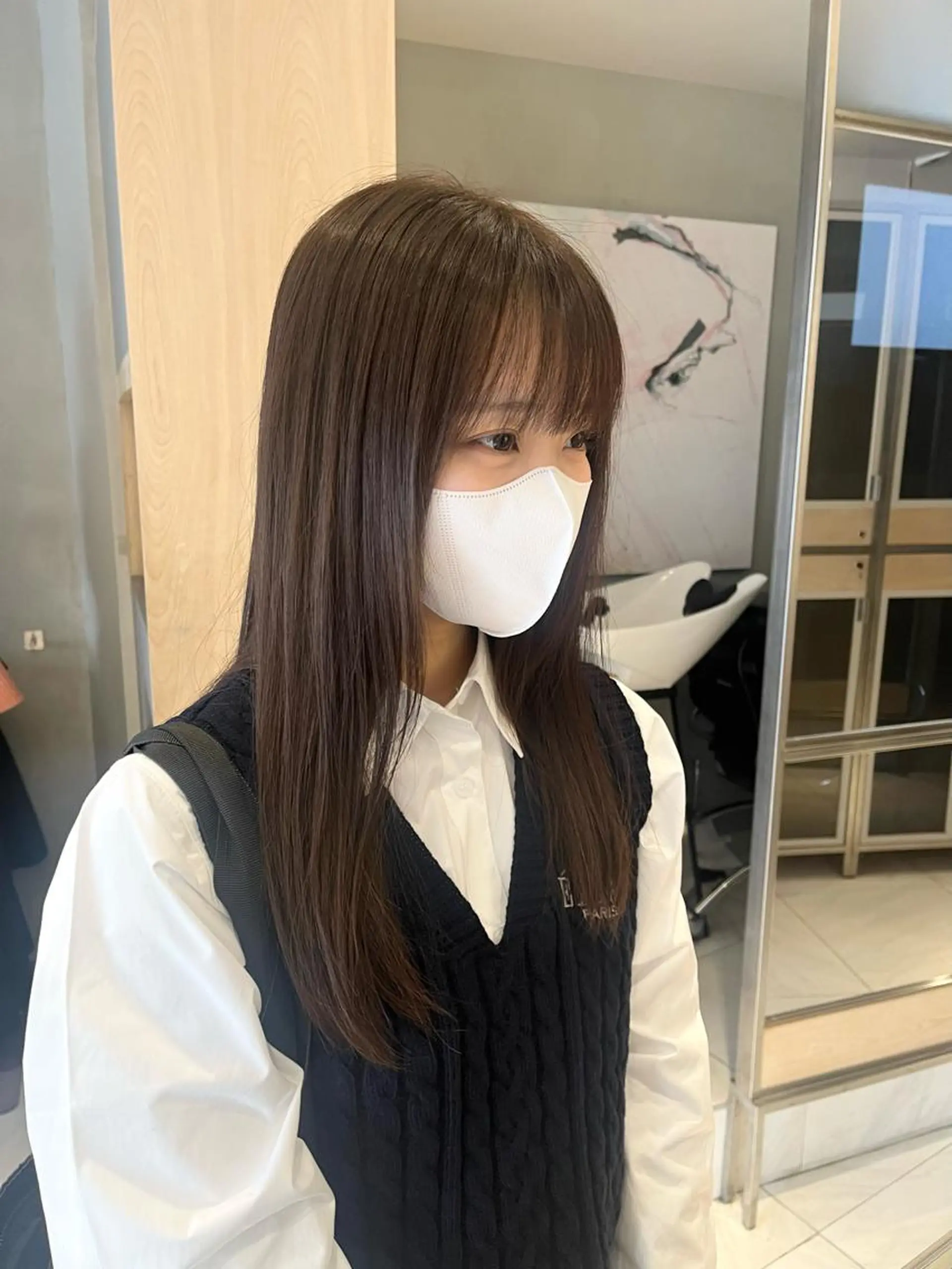 ロング カラー ヘアカラー トリートメント ヘッドスパ ヘアセット 🎀艶モテカラー🎀 彩季のヘアスタイル