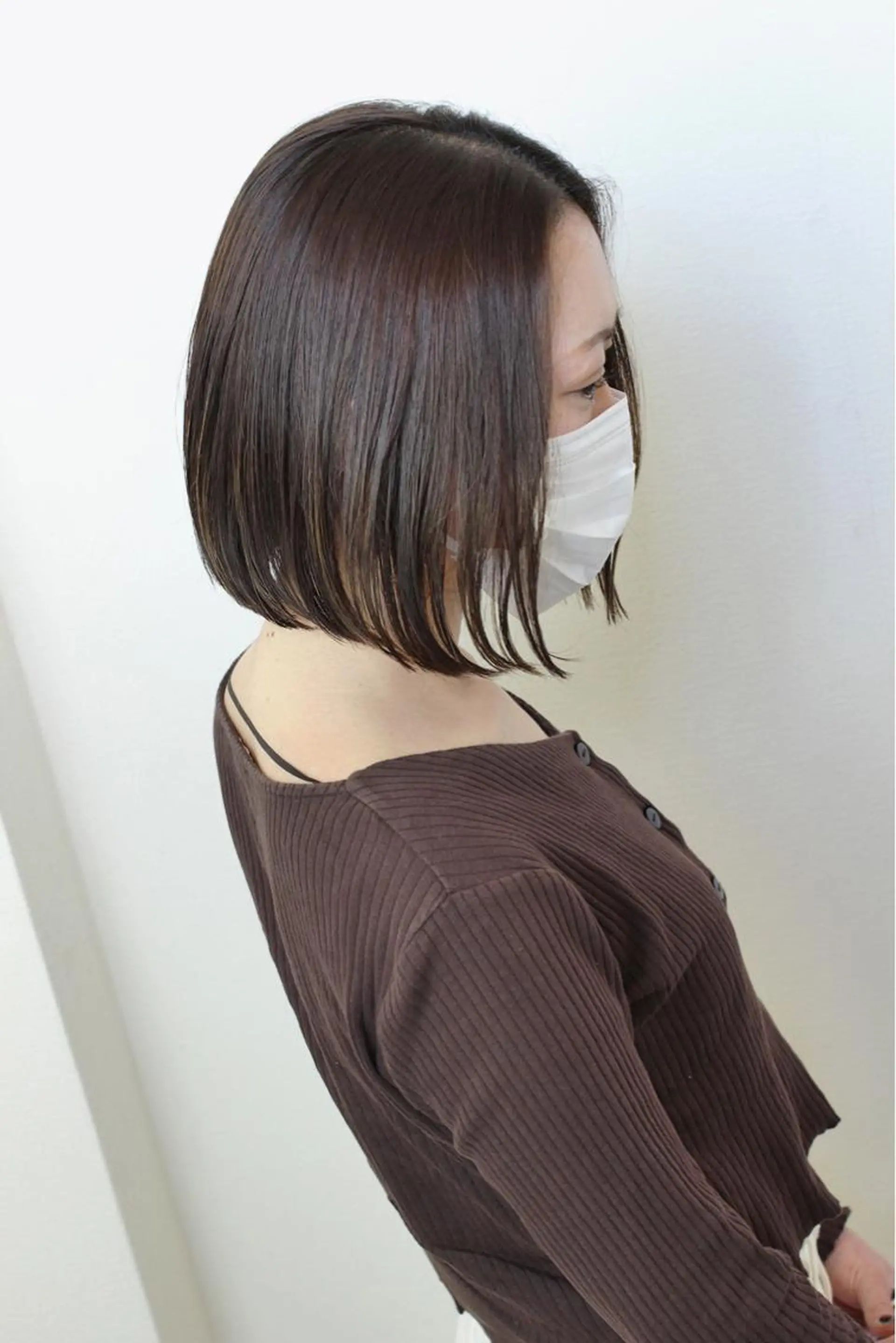 ショート ボブ 縮毛矯正 土居 正季のヘアスタイル