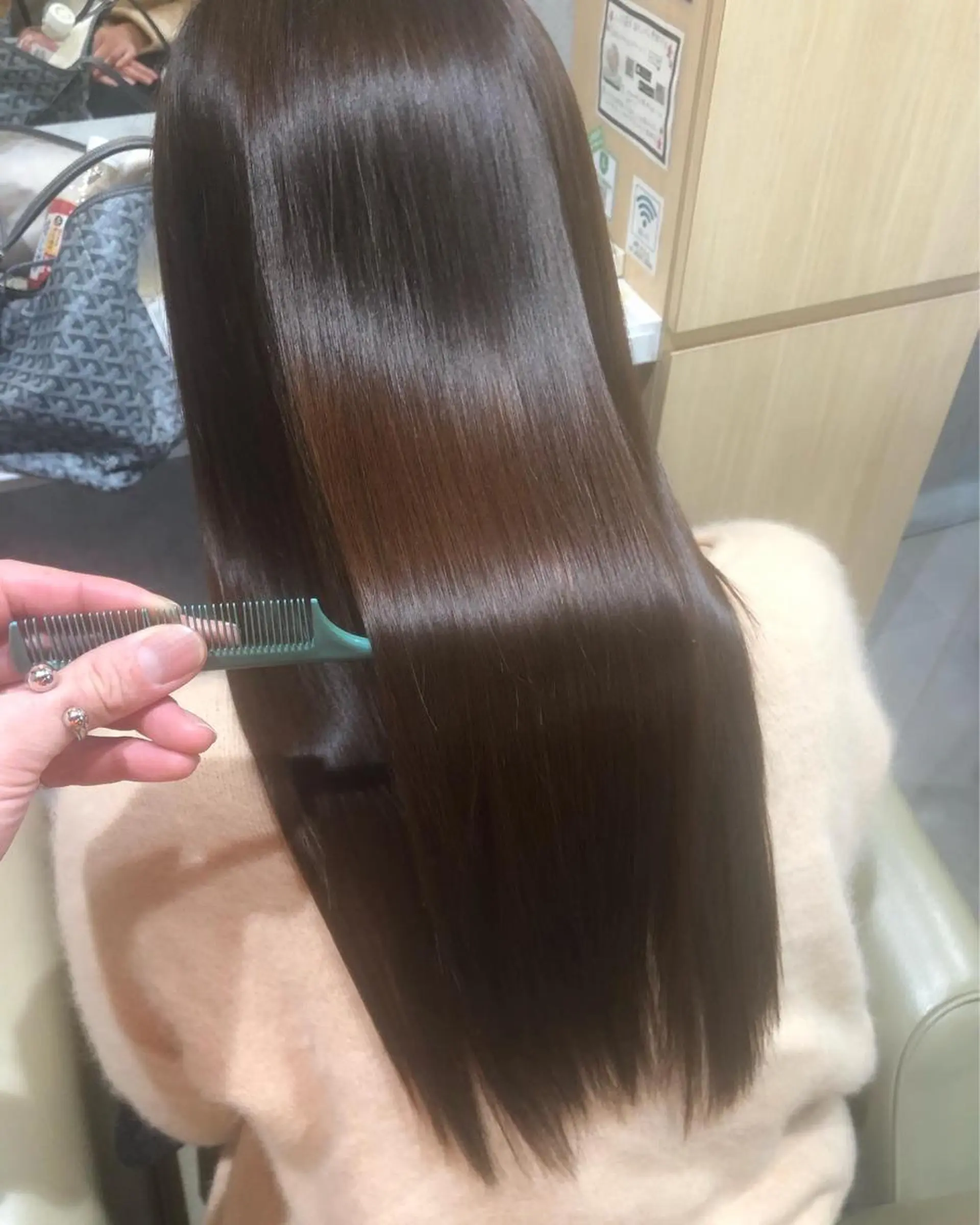 ロング カット 縮毛矯正 トリートメント 【髪質改善特化･ 福田航洋】のヘアスタイル