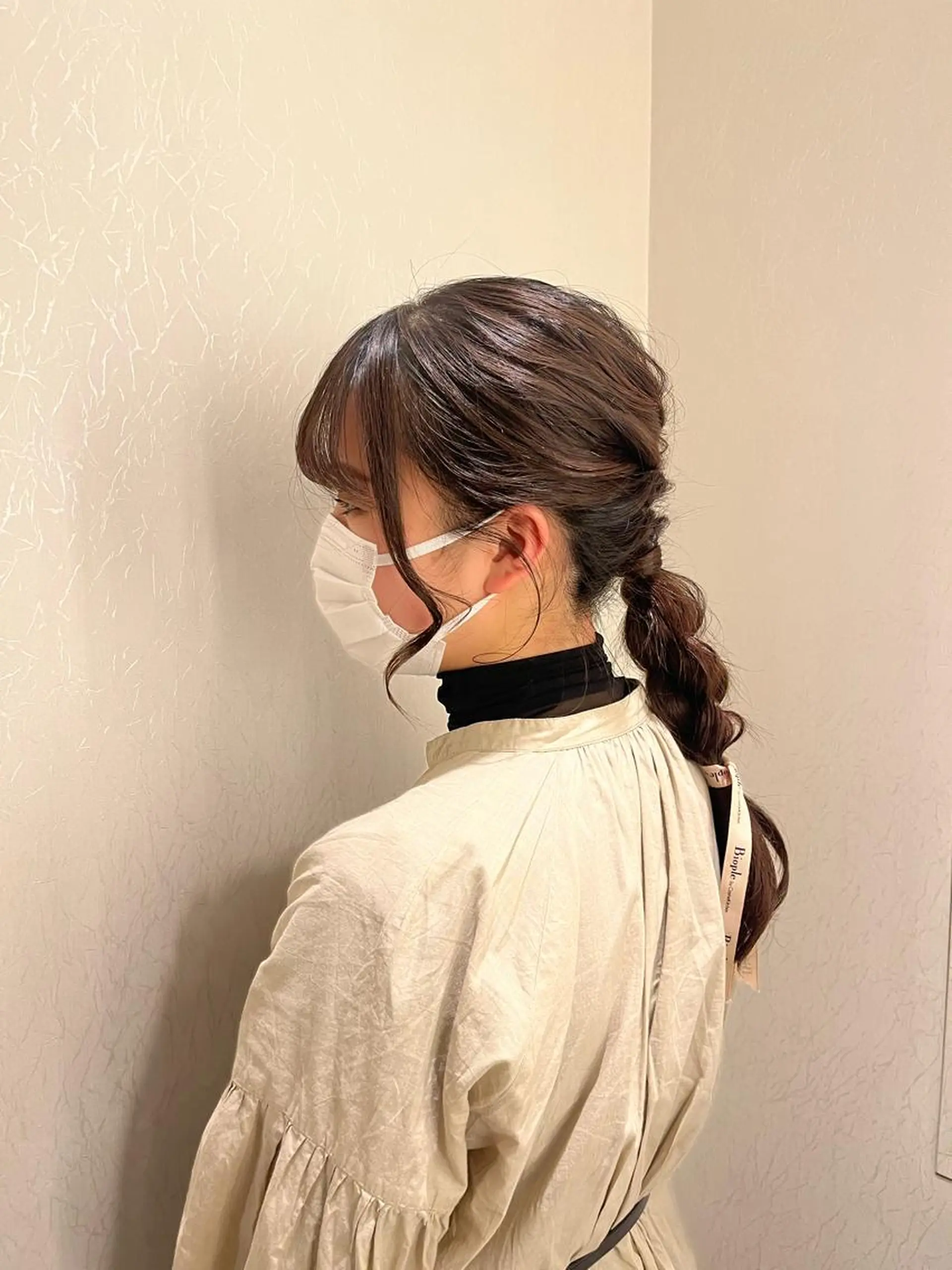 ロング ヘアアレンジ カット ヘアカラー トリートメント 松本優香/ボブ/ダ ブルカラー/髪質改善のヘアスタイル